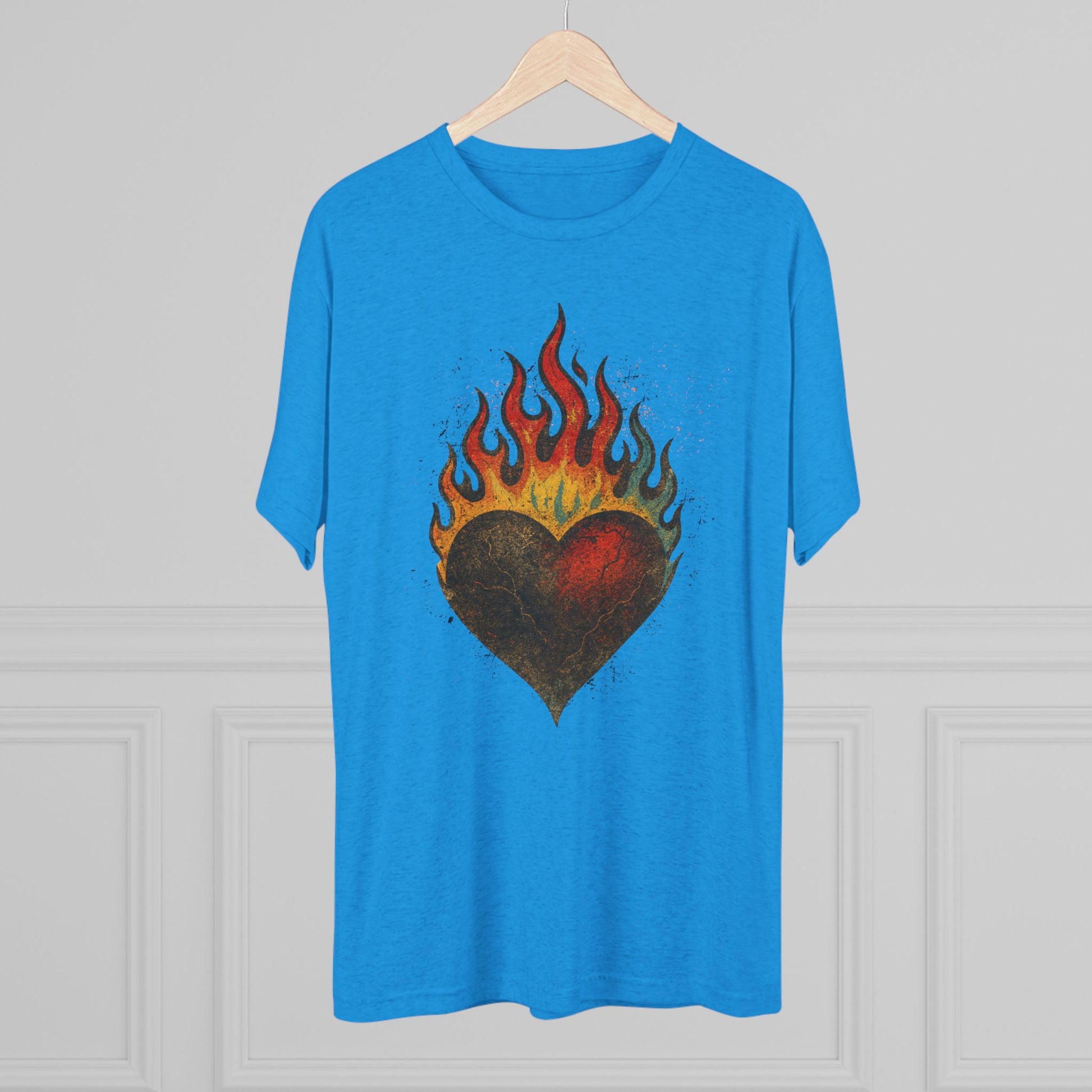 Heartburned Unisex Tee | Graphic Tee for Music Lovers, Festival Fashion, Casual Wear, Gift for Him/Her, Unique Graphic Shirt