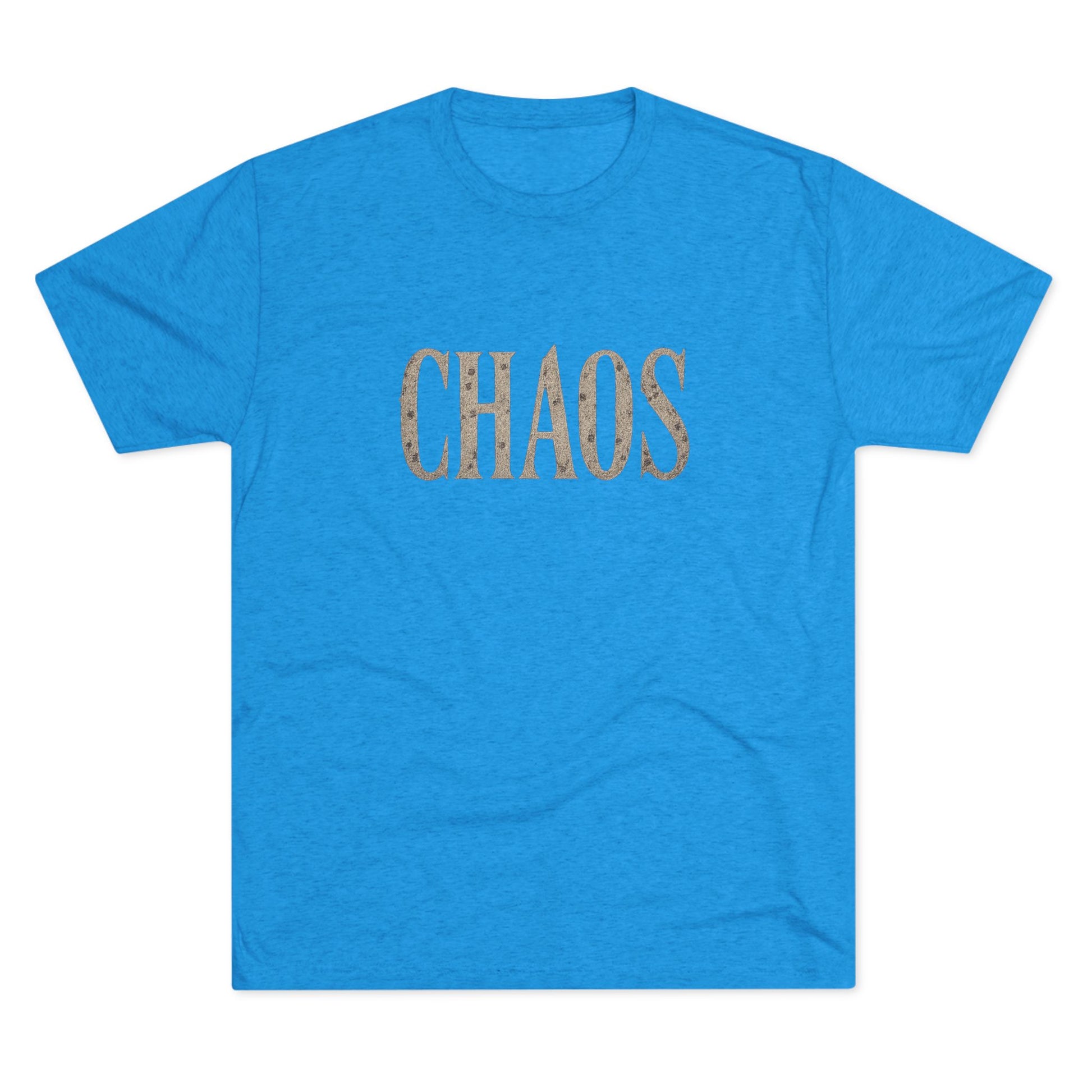 Chaos Unisex Crew Tee - Casual Style, Everyday Wear, Gift for Friends, Fun Fashion Statement, Relaxed Vibes