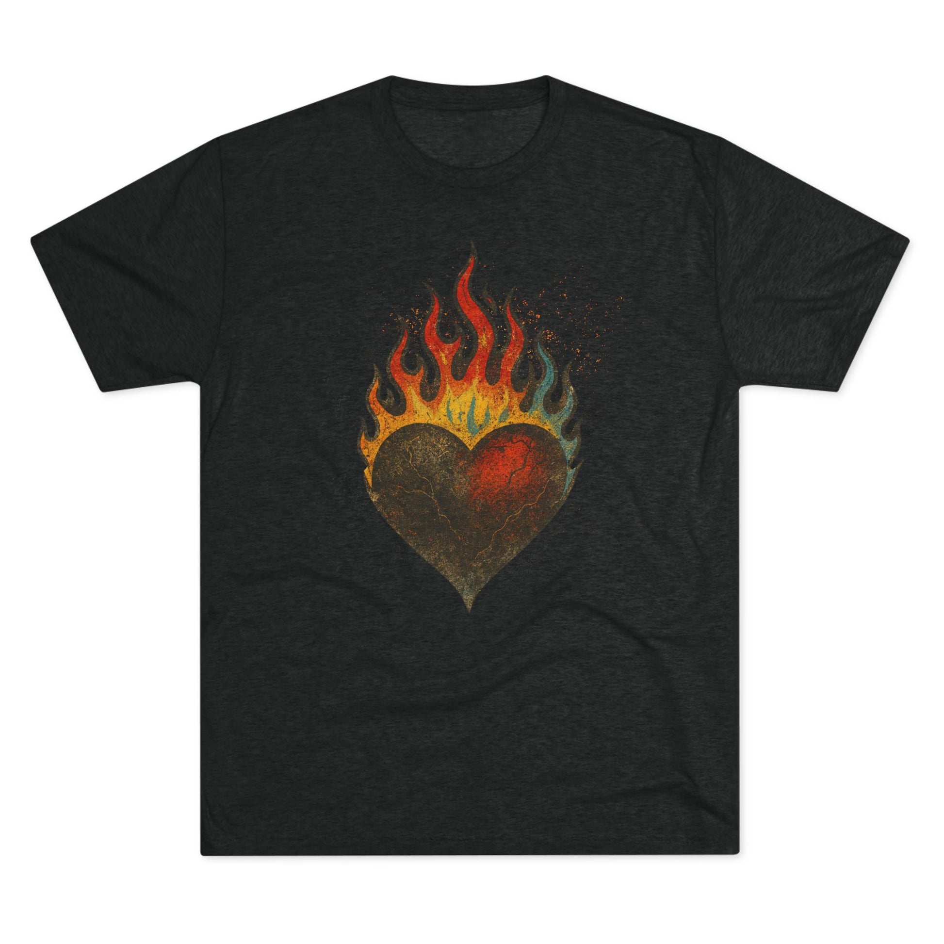 Heartburned Unisex Tee | Graphic Tee for Music Lovers, Festival Fashion, Casual Wear, Gift for Him/Her, Unique Graphic Shirt
