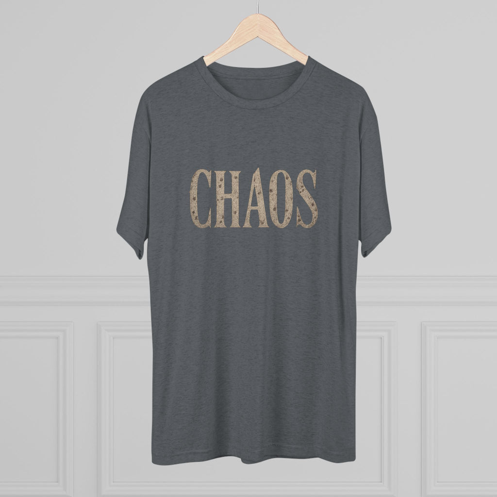 Chaos Unisex Crew Tee - Casual Style, Everyday Wear, Gift for Friends, Fun Fashion Statement, Relaxed Vibes