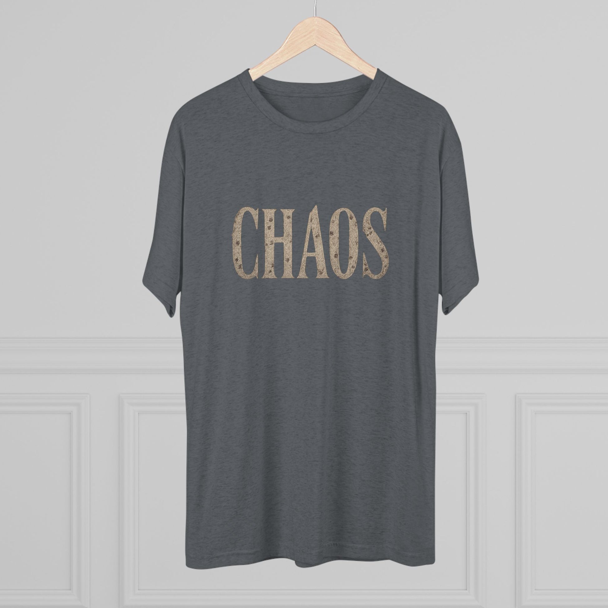 Chaos Unisex Crew Tee - Casual Style, Everyday Wear, Gift for Friends, Fun Fashion Statement, Relaxed Vibes