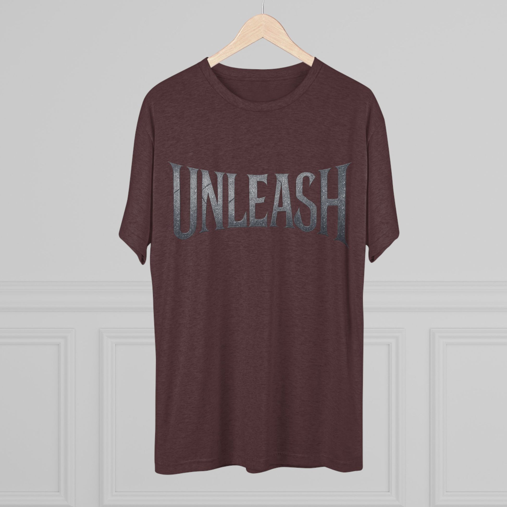 Unleash Empowerment Unisex Tshirt Crew Printed Tee Shirt - Unleash Your Potential, Comfortable Tee, Soft Blend Shirt, Motivational Tee, Gift for Fitness Enthusiast