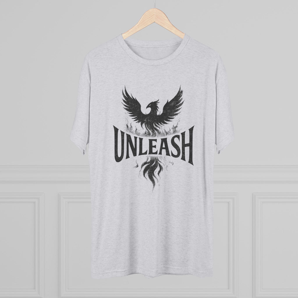 Unleash Your Greatness Phoenix Tee, Motivational T-Shirt, Inspirational Gift, Unisex Crew Neck Shirt, Phoenix Graphic Tee, Everyday Casual Wear