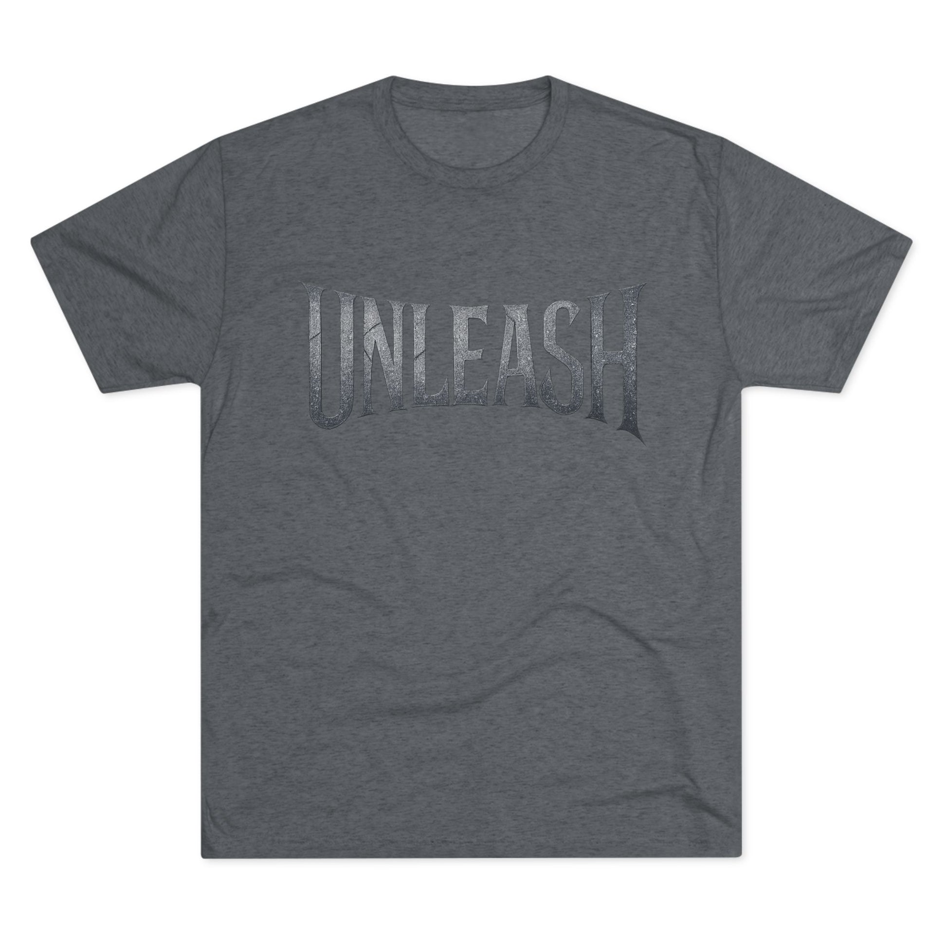 Unleash Empowerment Unisex Tshirt Crew Printed Tee Shirt - Unleash Your Potential, Comfortable Tee, Soft Blend Shirt, Motivational Tee, Gift for Fitness Enthusiast