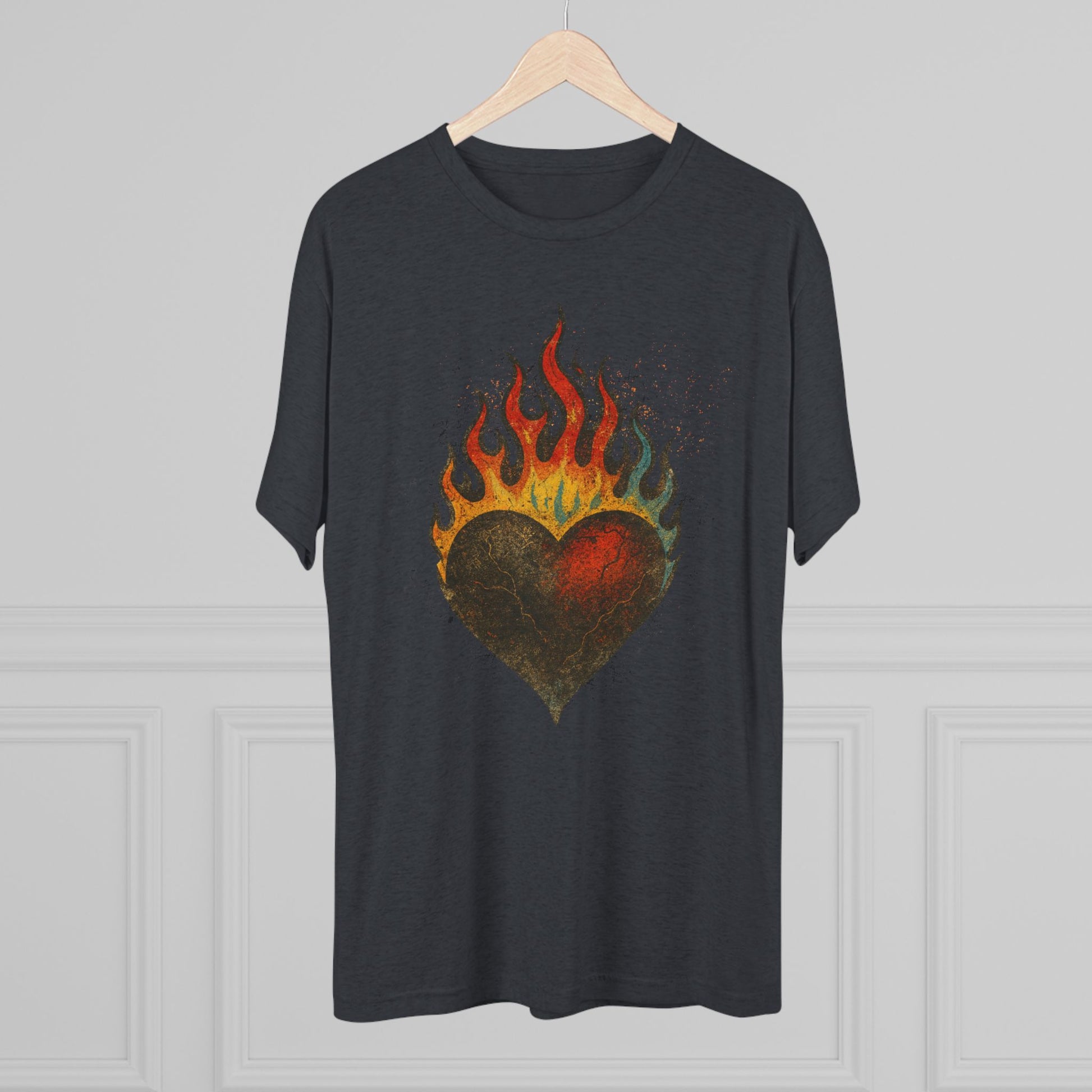 Heartburned Unisex Tee | Graphic Tee for Music Lovers, Festival Fashion, Casual Wear, Gift for Him/Her, Unique Graphic Shirt