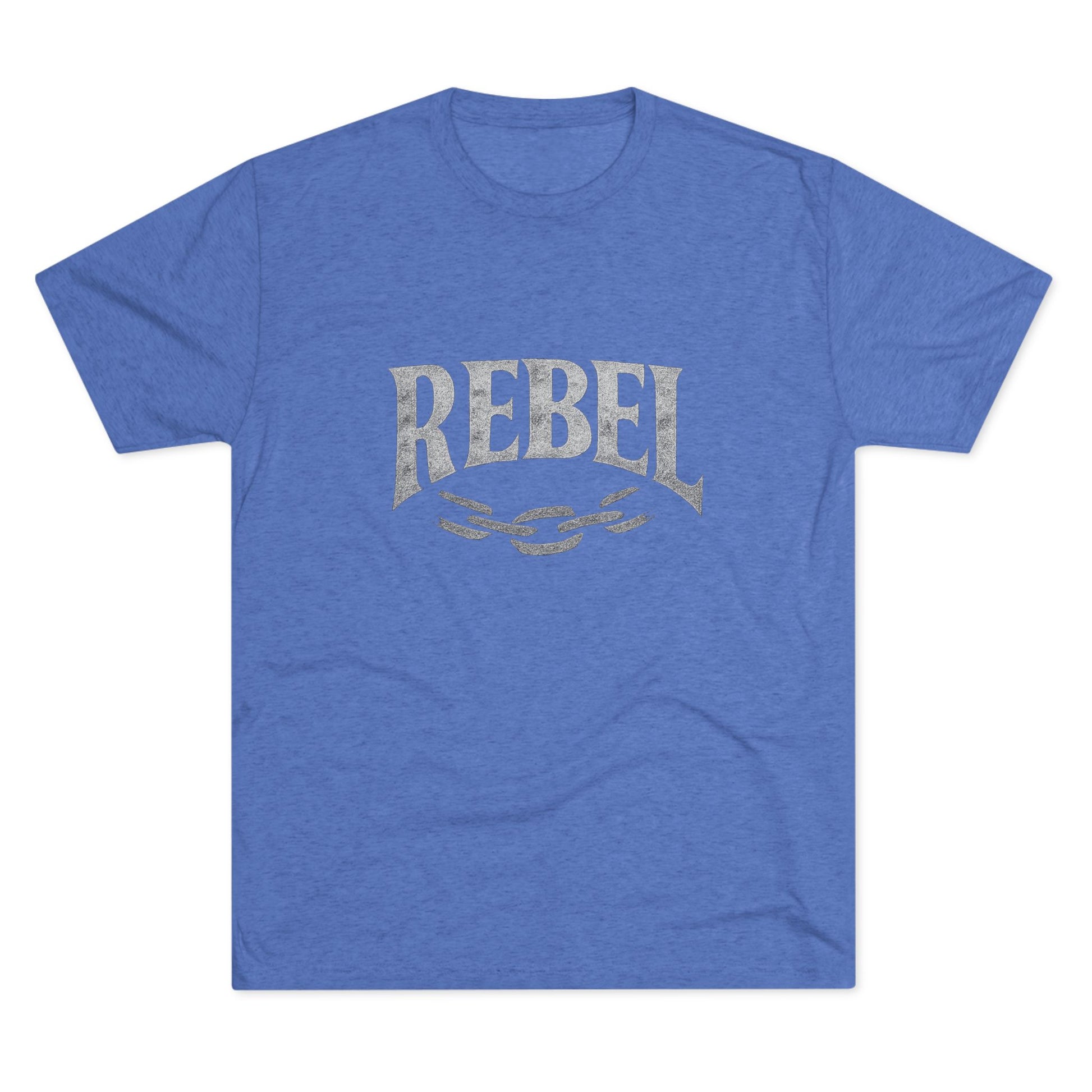 Rebel UnisexUnisex Tee Tri-Blend Printed Tee Shirt, Vintage Style Shirt, Graphic Tee for Men and Women, Casual Wear, Gift for Music Lovers, Statement Shirt