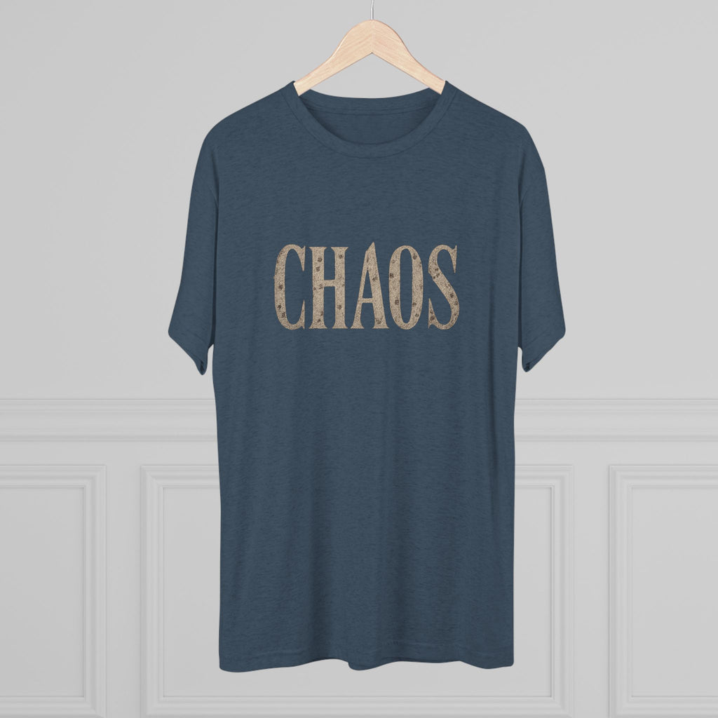 Chaos Unisex Crew Tee - Casual Style, Everyday Wear, Gift for Friends, Fun Fashion Statement, Relaxed Vibes