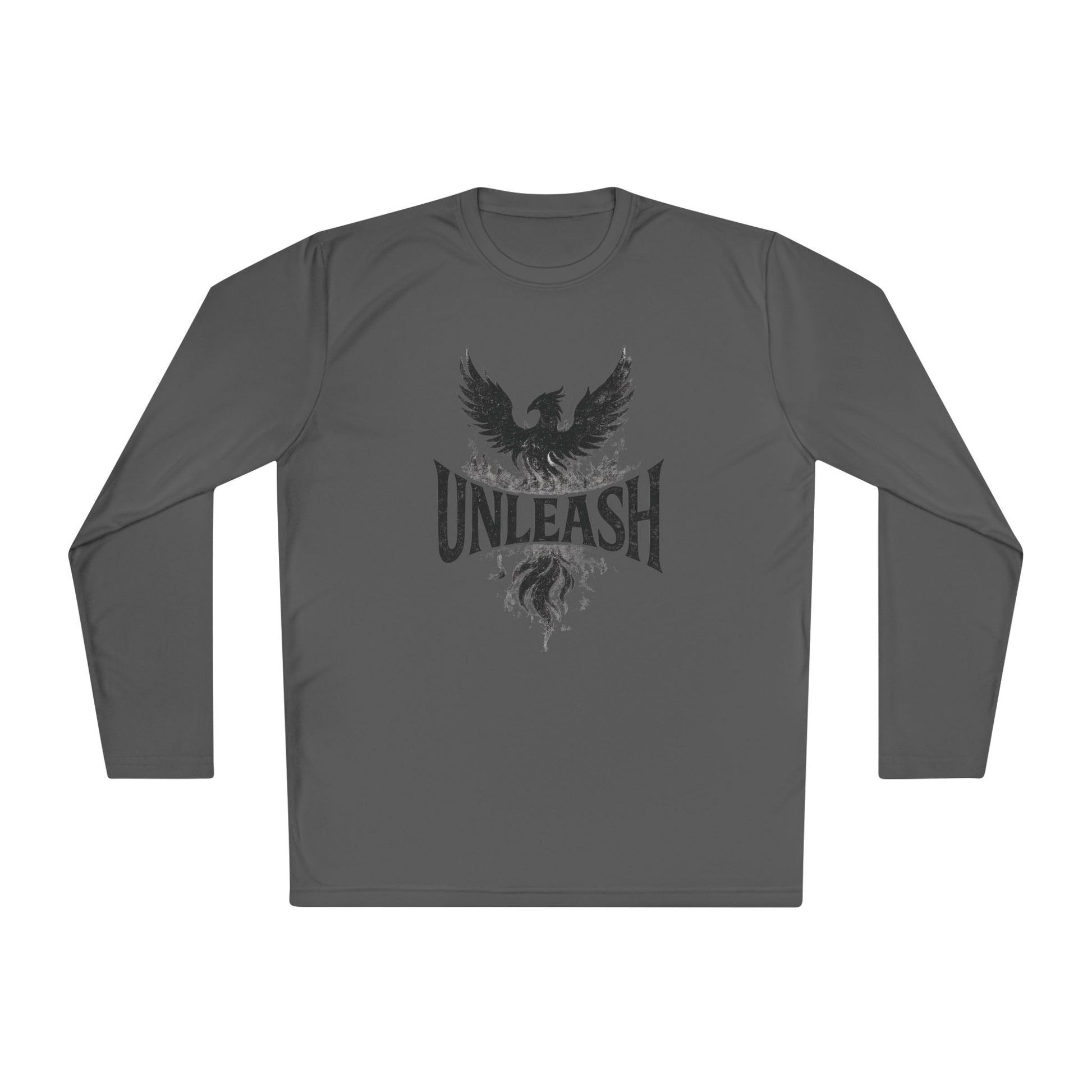 Unleash Your Spirit Long Sleeve Tee, Motivational T-Shirt, Gift for Fitness Lovers, Cool Relaxed Top, Unisex Casual Wear