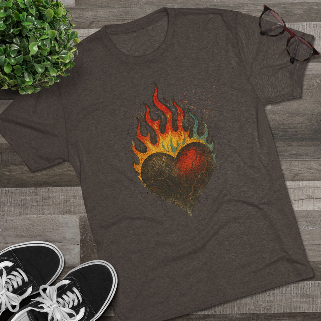 Heartburned Unisex Tee | Graphic Tee for Music Lovers, Festival Fashion, Casual Wear, Gift for Him/Her, Unique Graphic Shirt