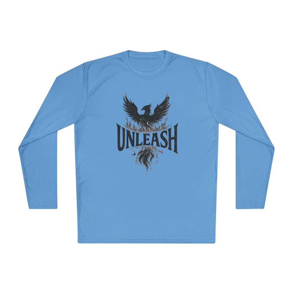 Unleash Your Spirit Long Sleeve Tee, Motivational T-Shirt, Gift for Fitness Lovers, Cool Relaxed Top, Unisex Casual Wear