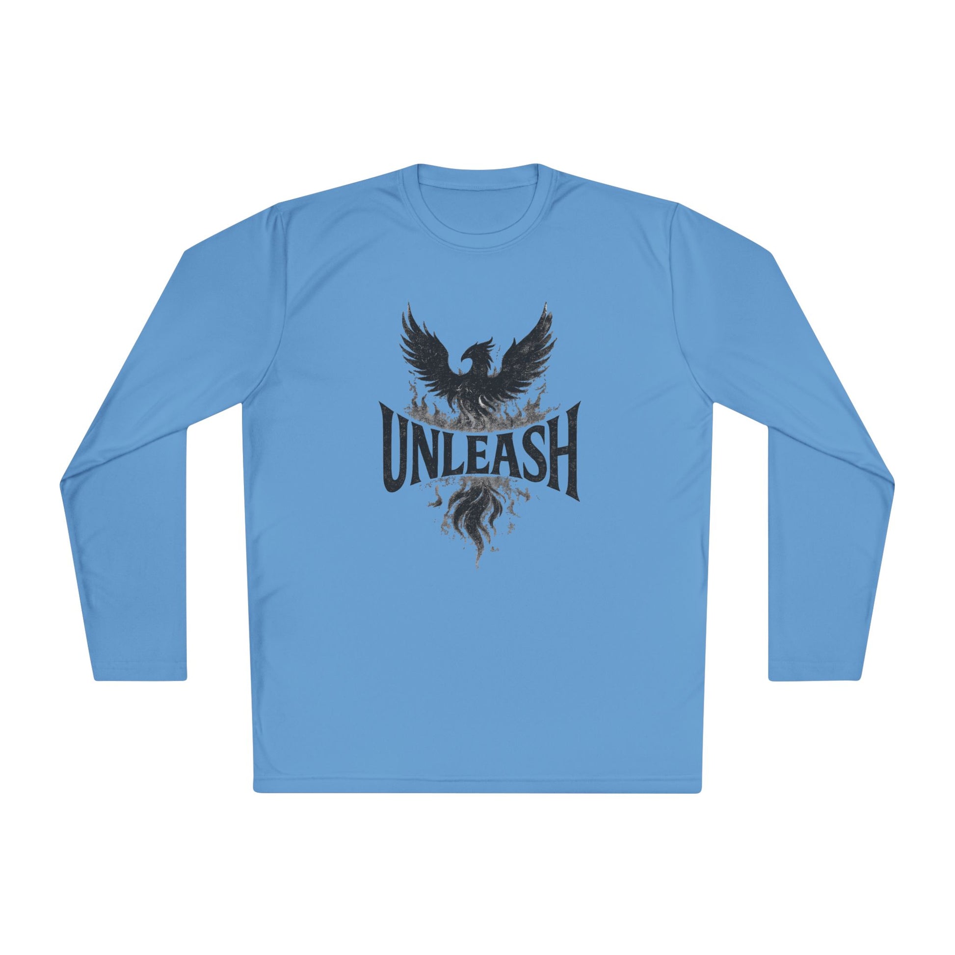 Unleash Your Spirit Long Sleeve Tee, Motivational T-Shirt, Gift for Fitness Lovers, Cool Relaxed Top, Unisex Casual Wear