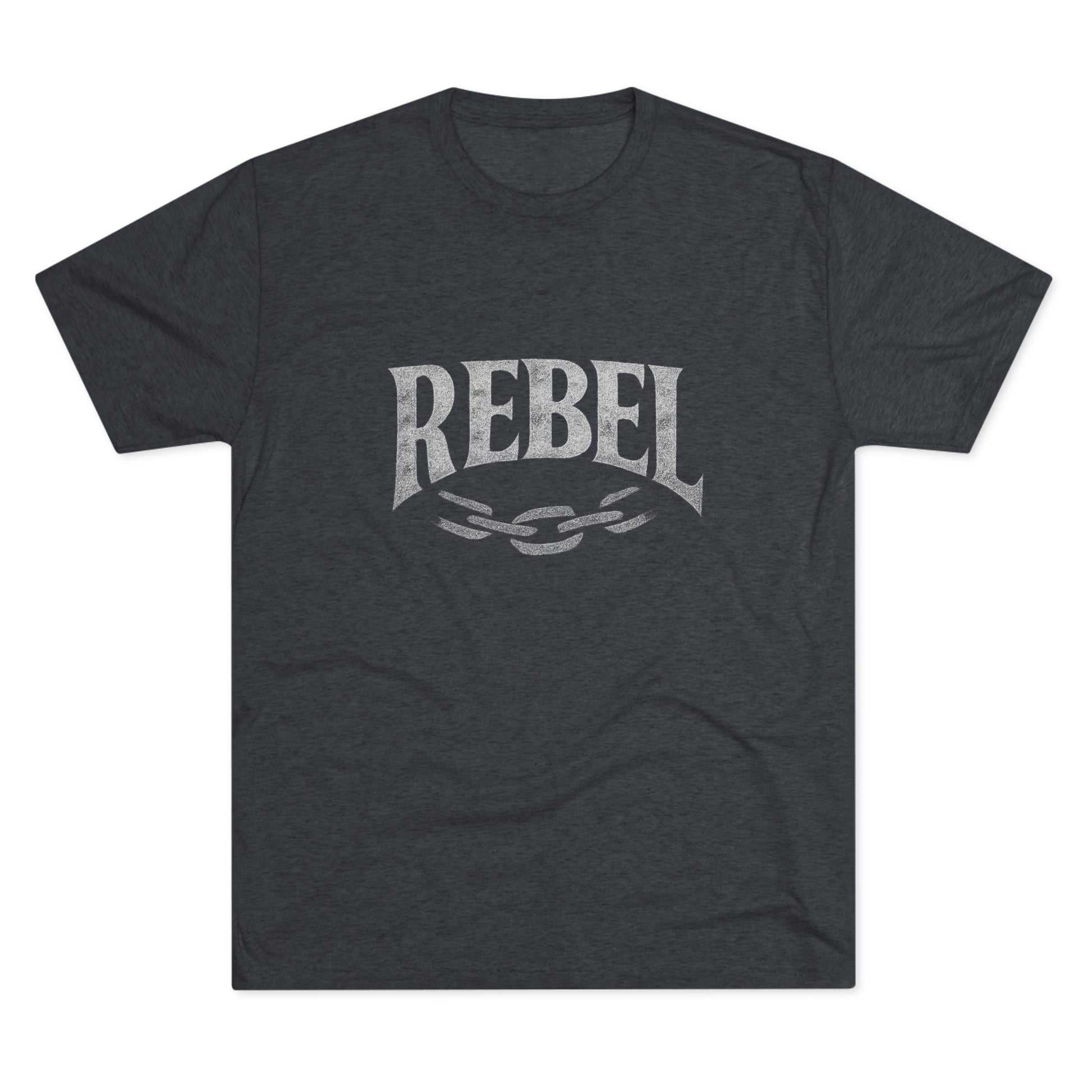 Rebel UnisexUnisex Tee Tri-Blend Printed Tee Shirt, Vintage Style Shirt, Graphic Tee for Men and Women, Casual Wear, Gift for Music Lovers, Statement Shirt
