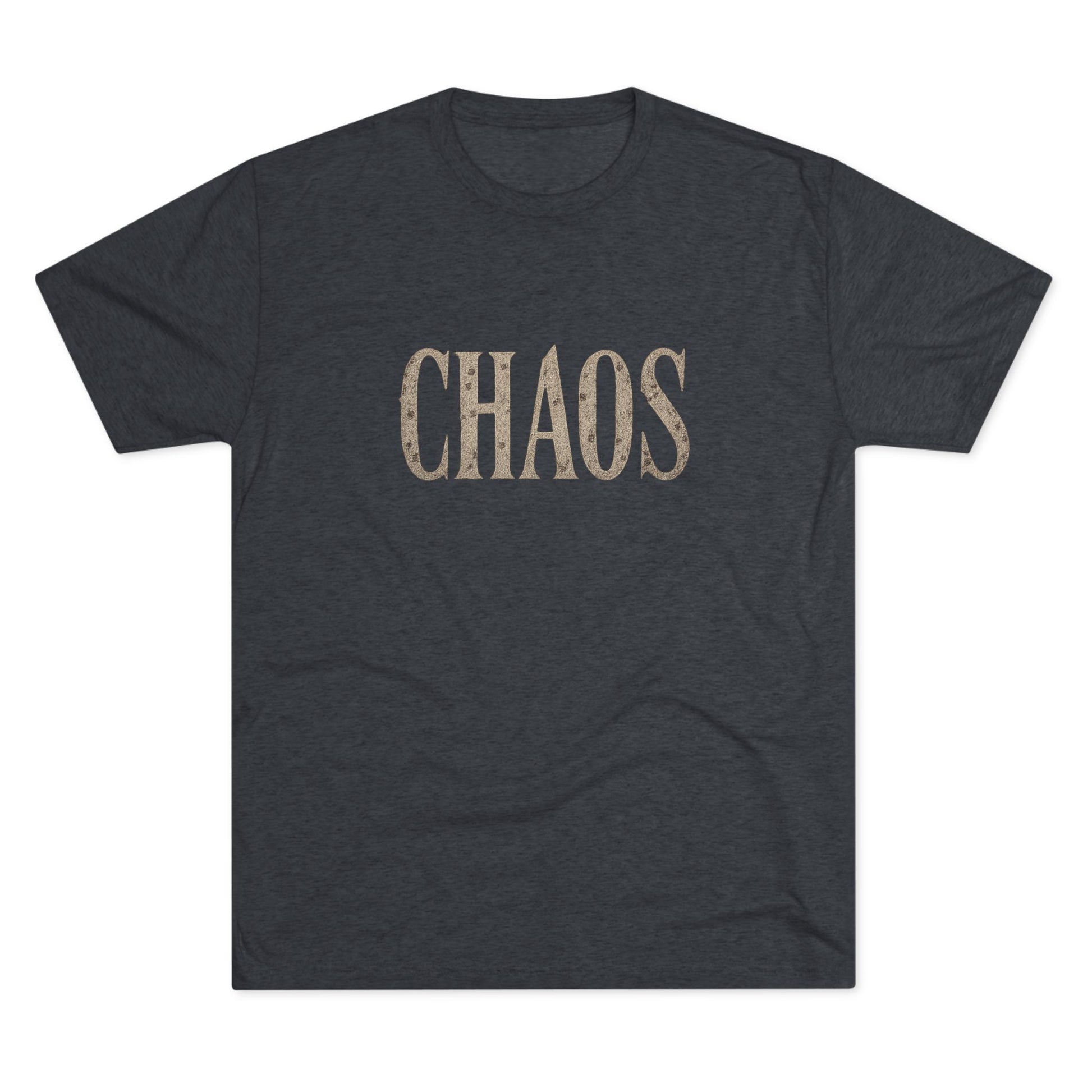 Chaos Unisex Crew Tee - Casual Style, Everyday Wear, Gift for Friends, Fun Fashion Statement, Relaxed Vibes