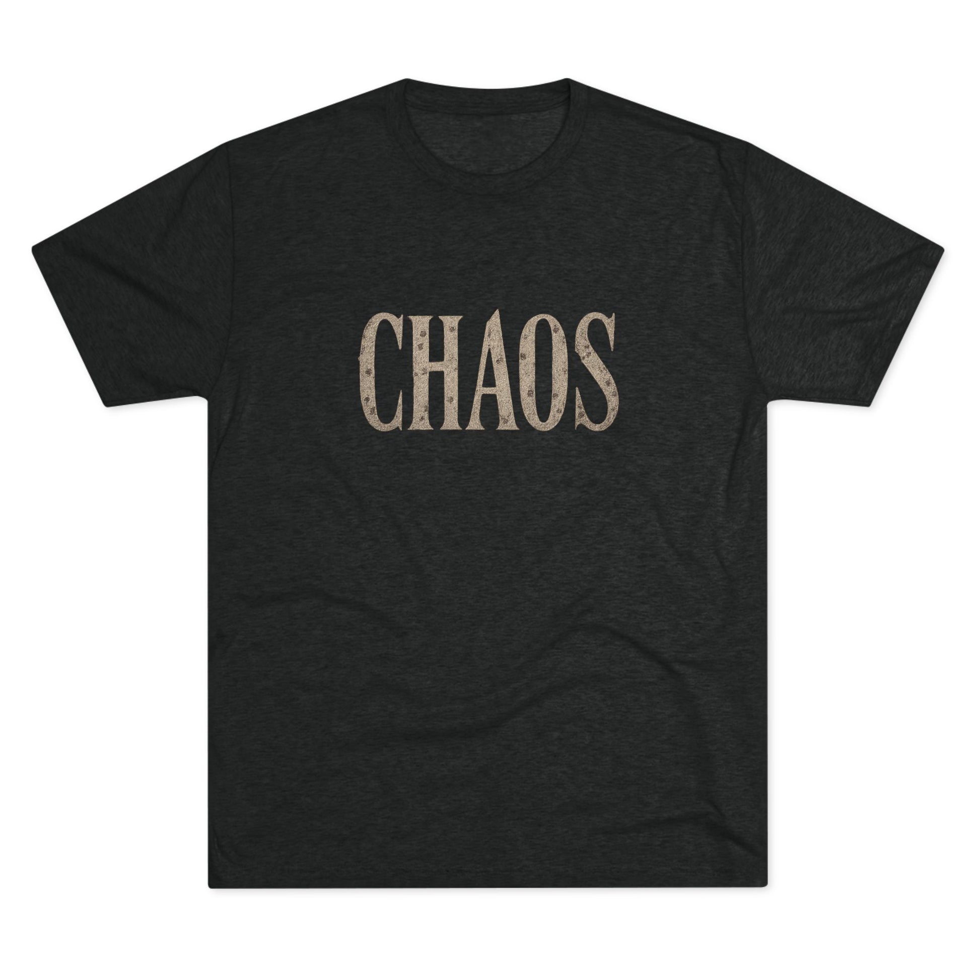 Chaos Unisex Crew Tee - Casual Style, Everyday Wear, Gift for Friends, Fun Fashion Statement, Relaxed Vibes