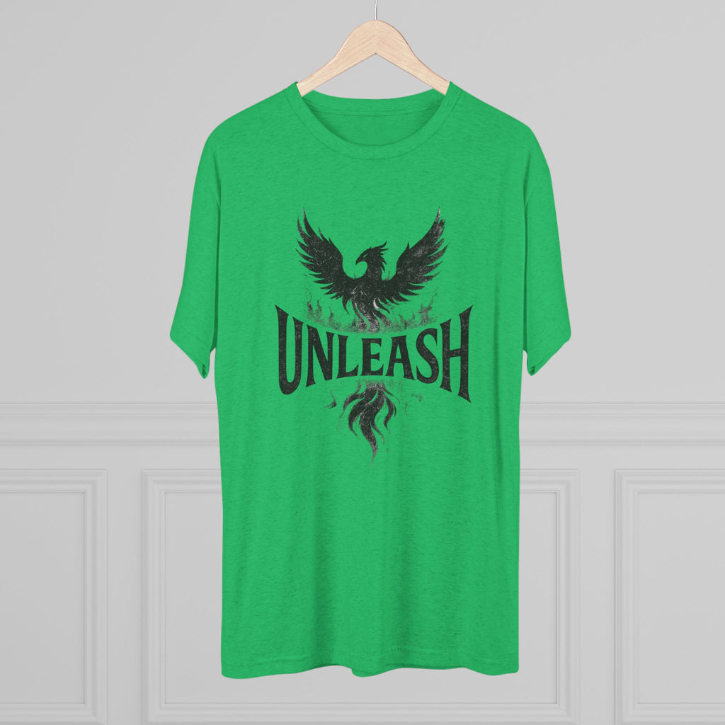 Unleash Your Greatness Phoenix Tee, Motivational T-Shirt, Inspirational Gift, Unisex Crew Neck Shirt, Phoenix Graphic Tee, Everyday Casual Wear