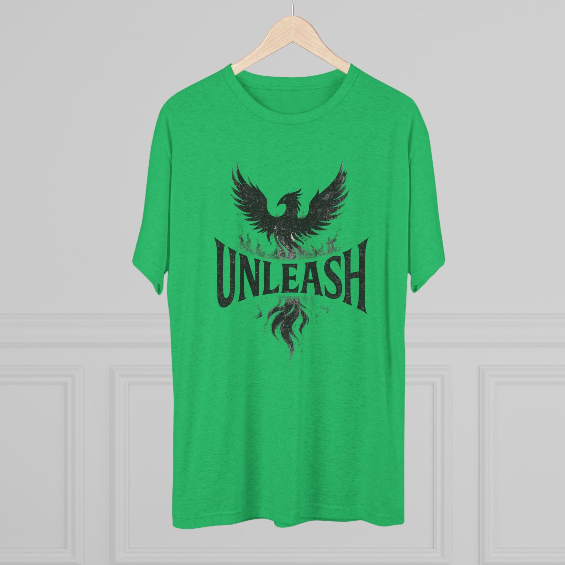 Unleash Your Greatness Phoenix Tee, Motivational T-Shirt, Inspirational Gift, Unisex Crew Neck Shirt, Phoenix Graphic Tee, Everyday Casual Wear