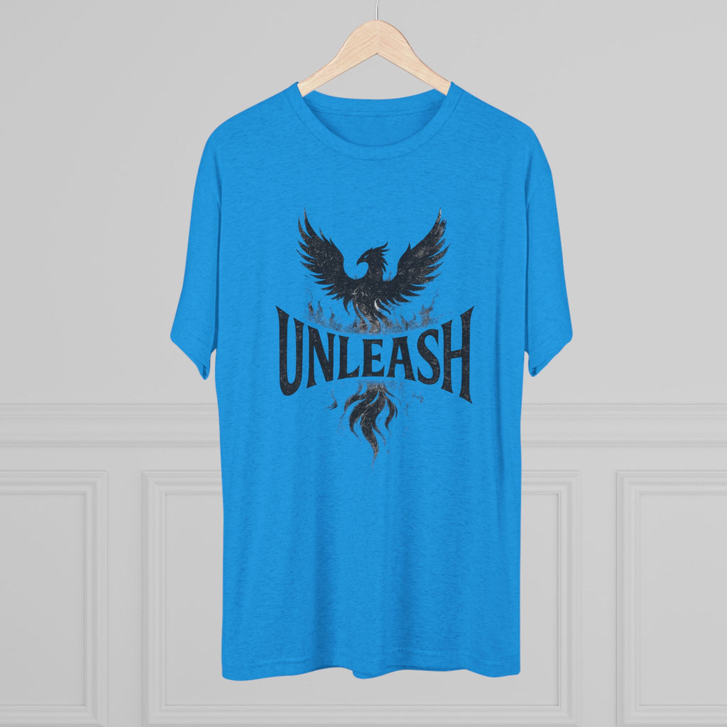 Unleash Your Greatness Phoenix Tee, Motivational T-Shirt, Inspirational Gift, Unisex Crew Neck Shirt, Phoenix Graphic Tee, Everyday Casual Wear
