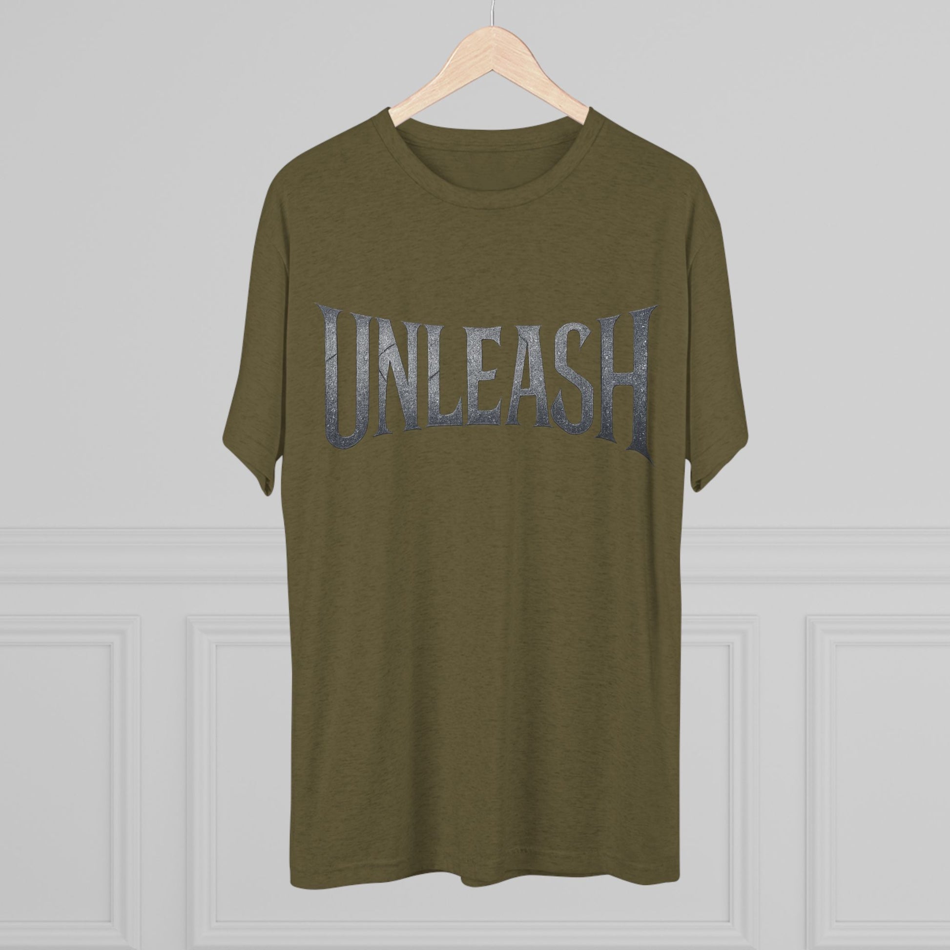 Unleash Empowerment Unisex Tshirt Crew Printed Tee Shirt - Unleash Your Potential, Comfortable Tee, Soft Blend Shirt, Motivational Tee, Gift for Fitness Enthusiast