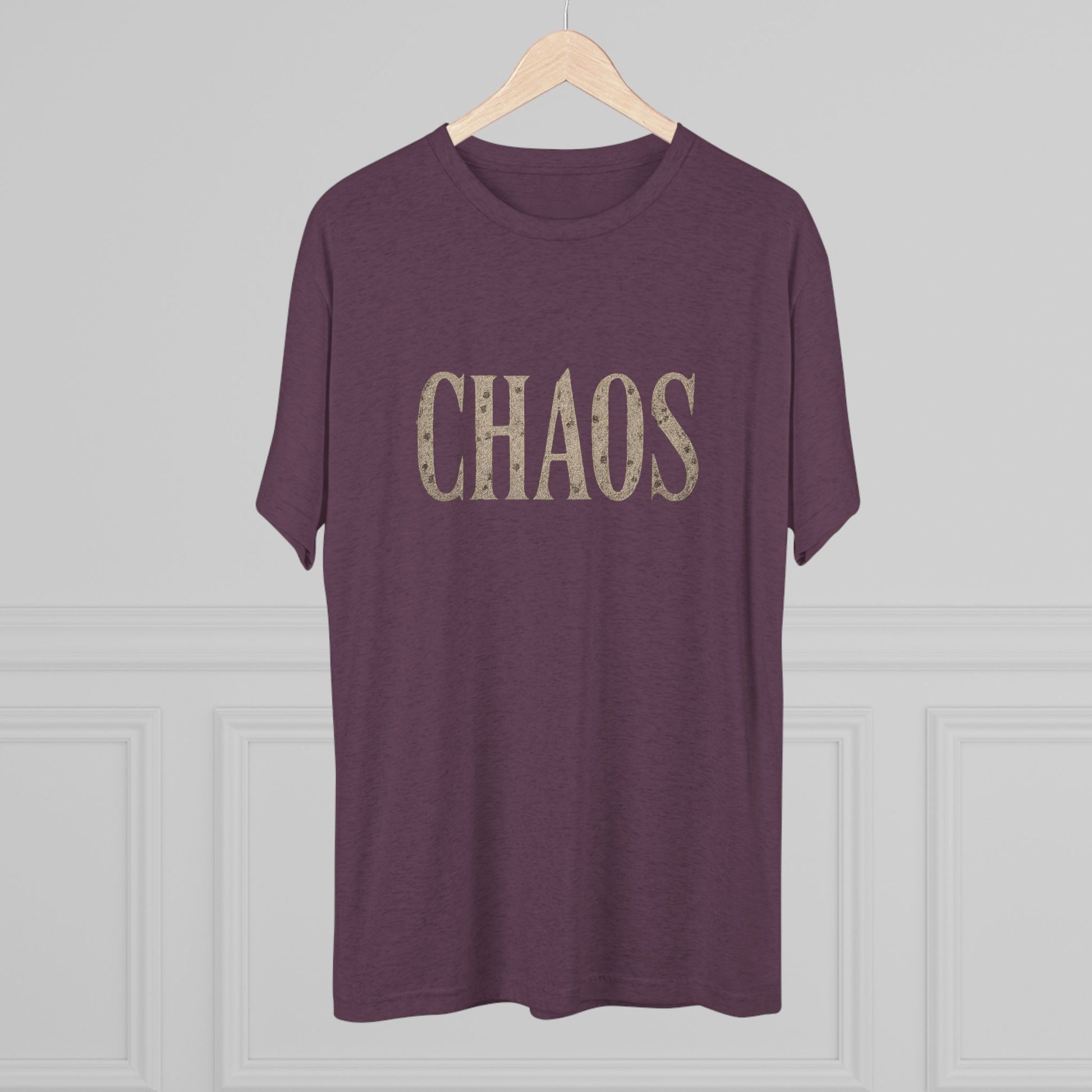 Chaos Unisex Crew Tee - Casual Style, Everyday Wear, Gift for Friends, Fun Fashion Statement, Relaxed Vibes