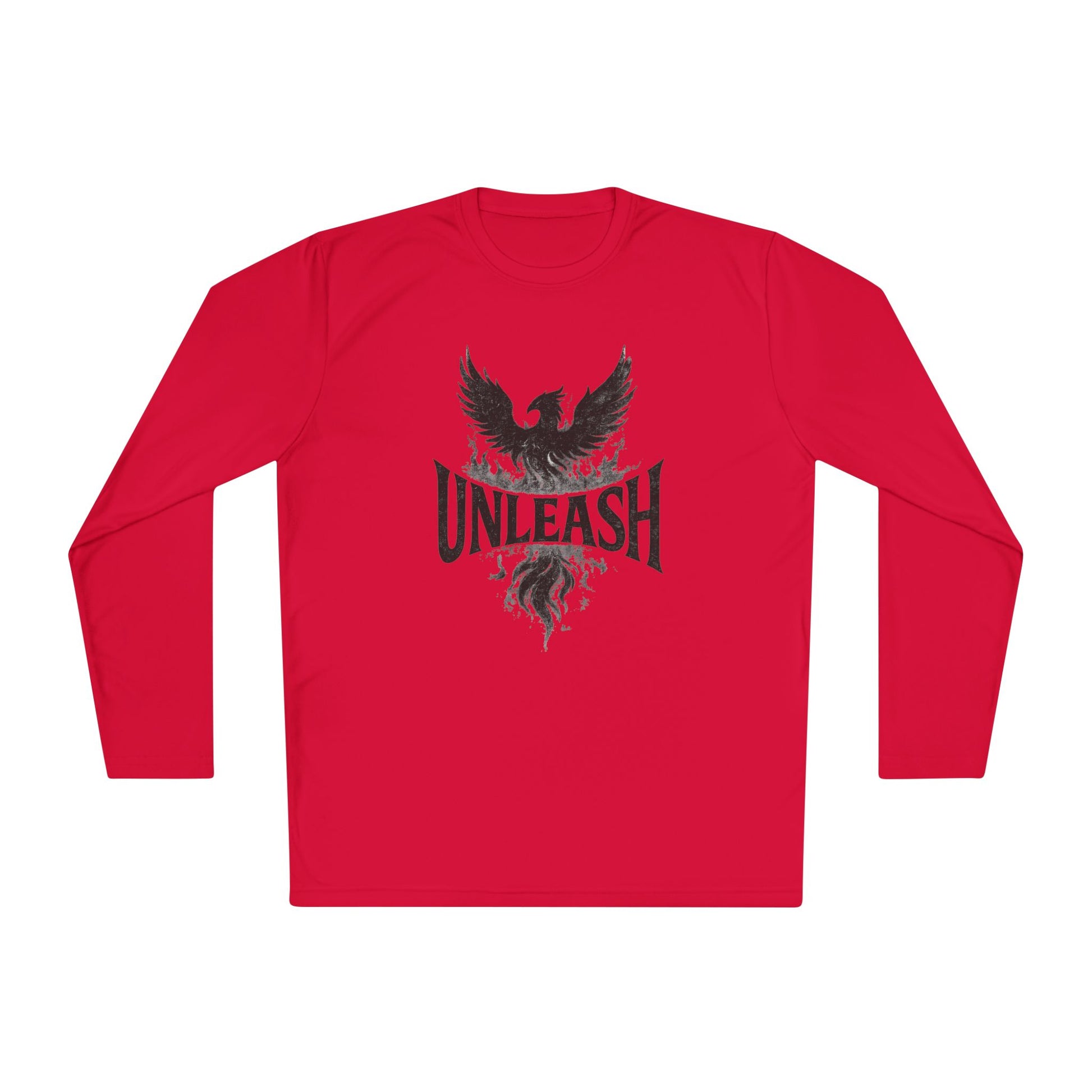 Unleash Your Spirit Long Sleeve Tee, Motivational T-Shirt, Gift for Fitness Lovers, Cool Relaxed Top, Unisex Casual Wear