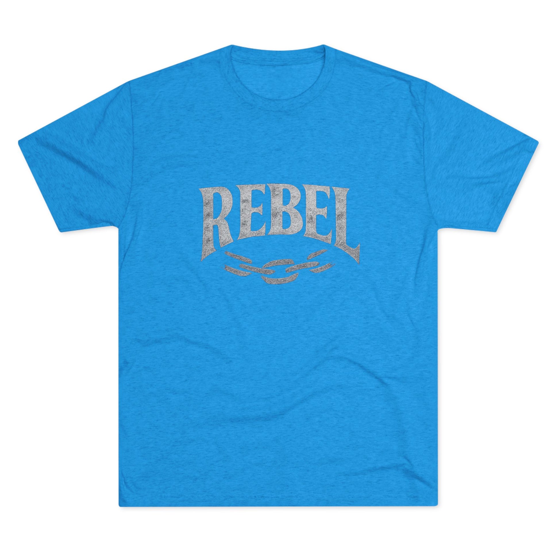 Rebel UnisexUnisex Tee Tri-Blend Printed Tee Shirt, Vintage Style Shirt, Graphic Tee for Men and Women, Casual Wear, Gift for Music Lovers, Statement Shirt
