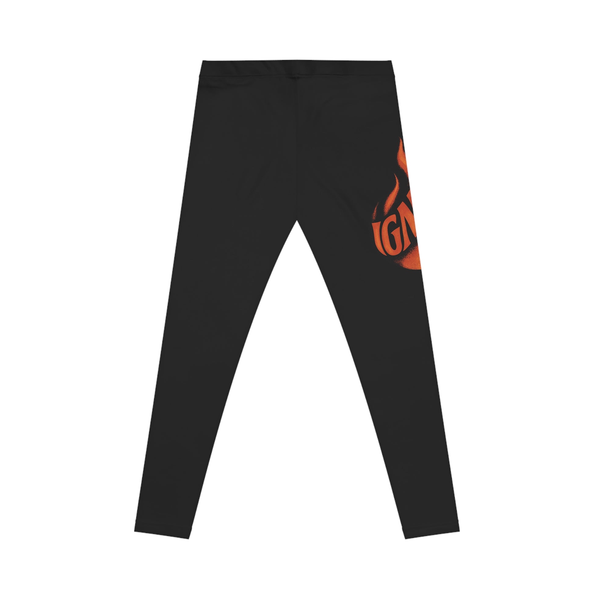 Break Free Empire Ignite Fire Graphic, Stretchy Polyester-Spandex Blend with Silky Finish Legging