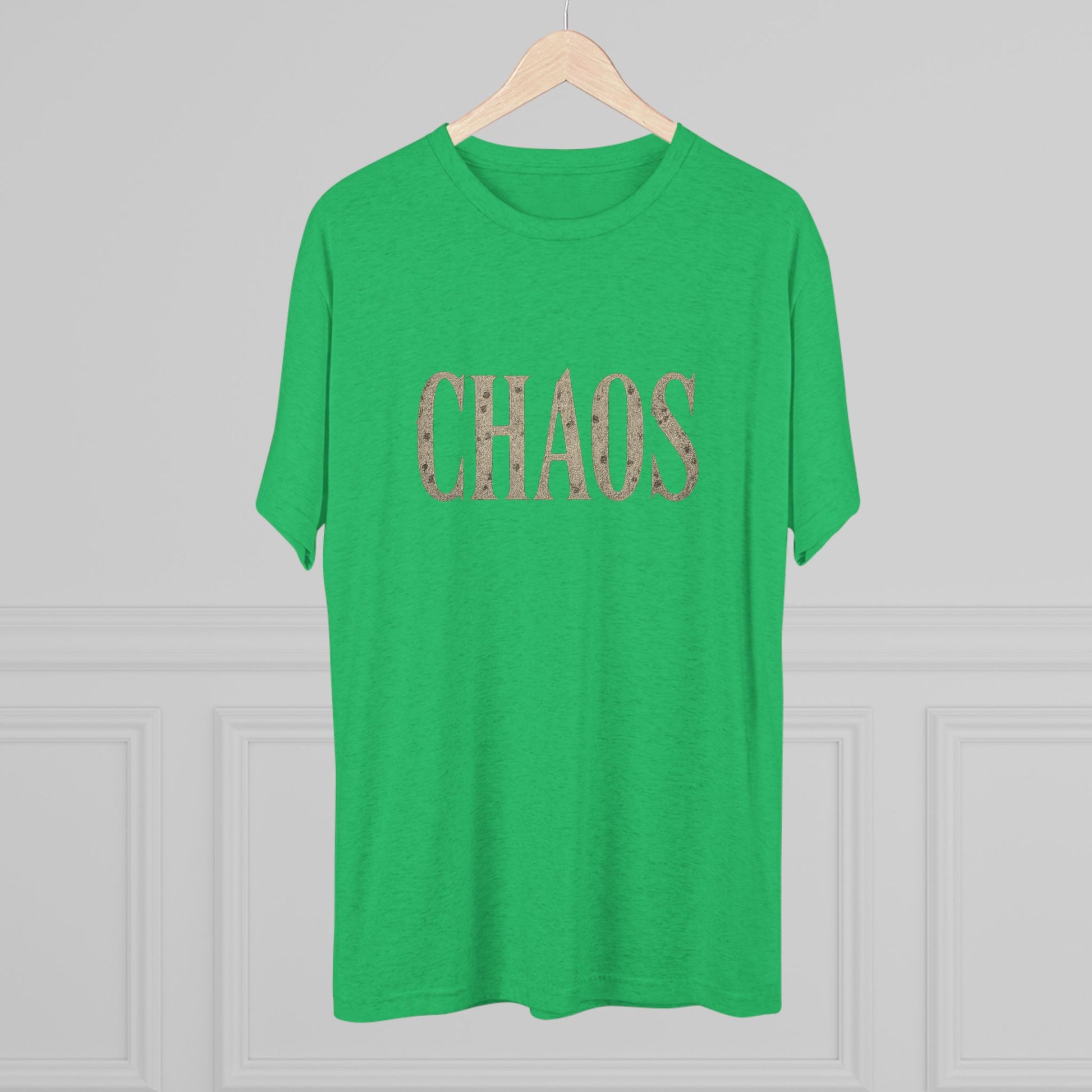 Chaos Unisex Crew Tee - Casual Style, Everyday Wear, Gift for Friends, Fun Fashion Statement, Relaxed Vibes