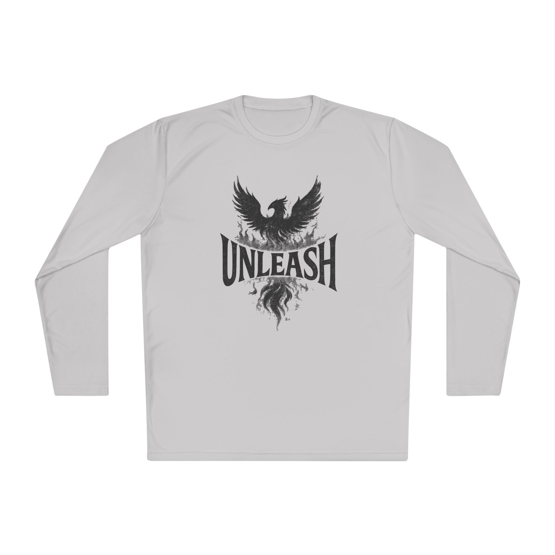 Unleash Your Spirit Long Sleeve Tee, Motivational T-Shirt, Gift for Fitness Lovers, Cool Relaxed Top, Unisex Casual Wear