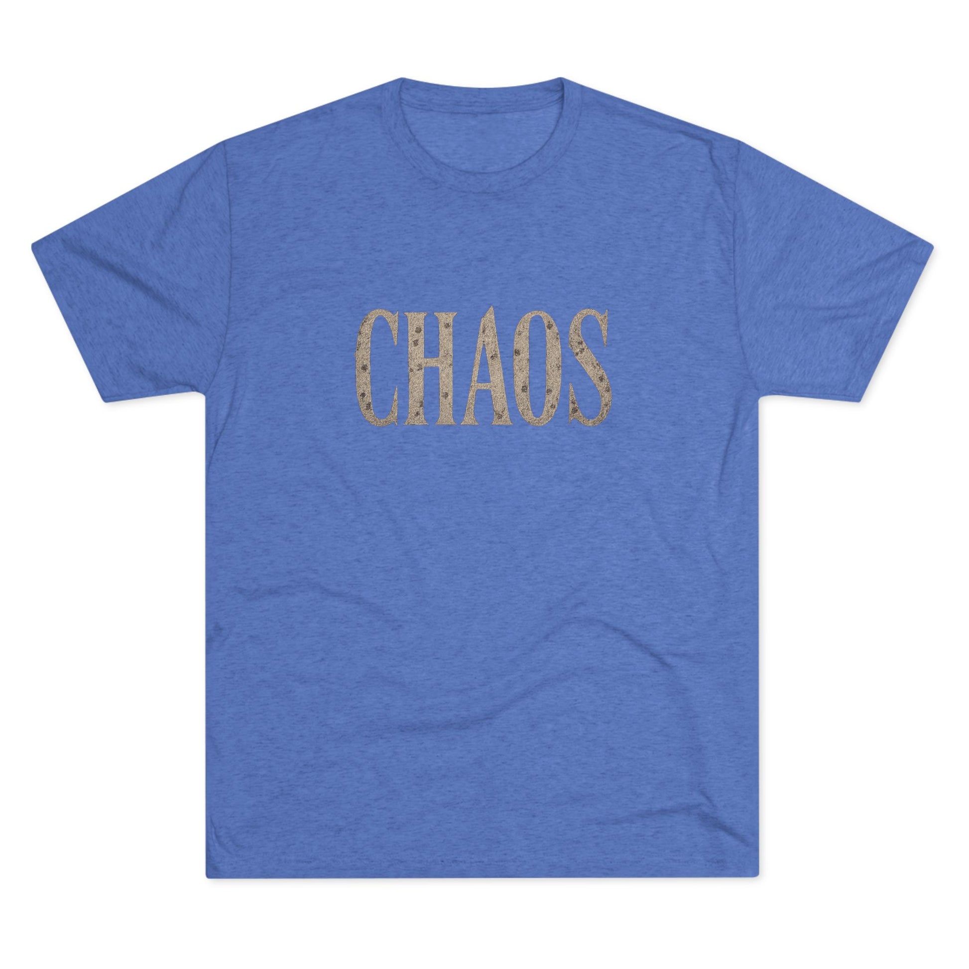 Chaos Unisex Crew Tee - Casual Style, Everyday Wear, Gift for Friends, Fun Fashion Statement, Relaxed Vibes