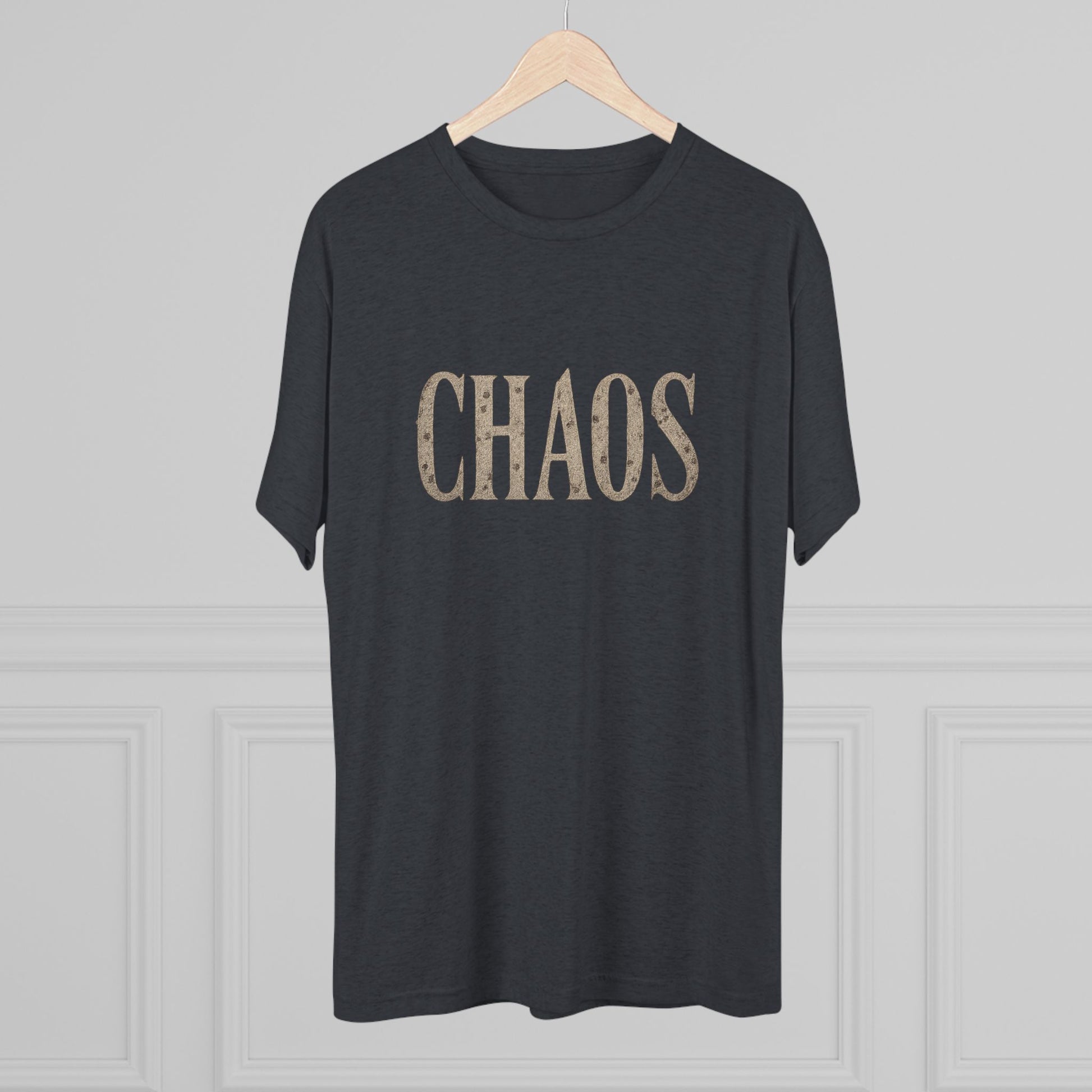 Chaos Unisex Crew Tee - Casual Style, Everyday Wear, Gift for Friends, Fun Fashion Statement, Relaxed Vibes