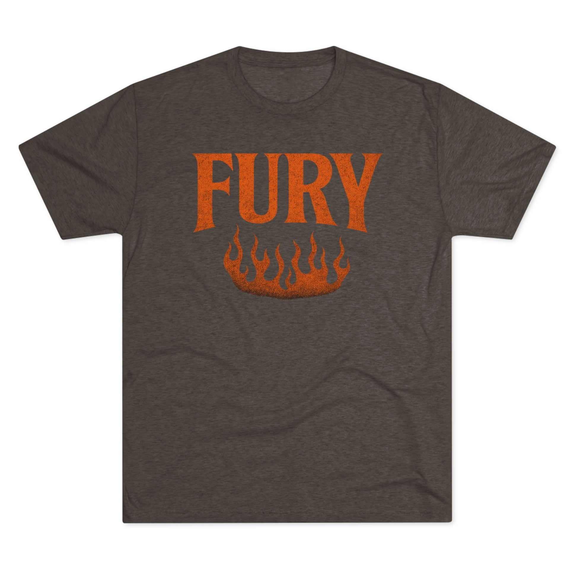 Fury Unisex Tri-Blend Crew Tee, Graphic Tee, Casual Wear, Gift for Him, T-Shirt for Friends, Summer Style, Everyday Comfort