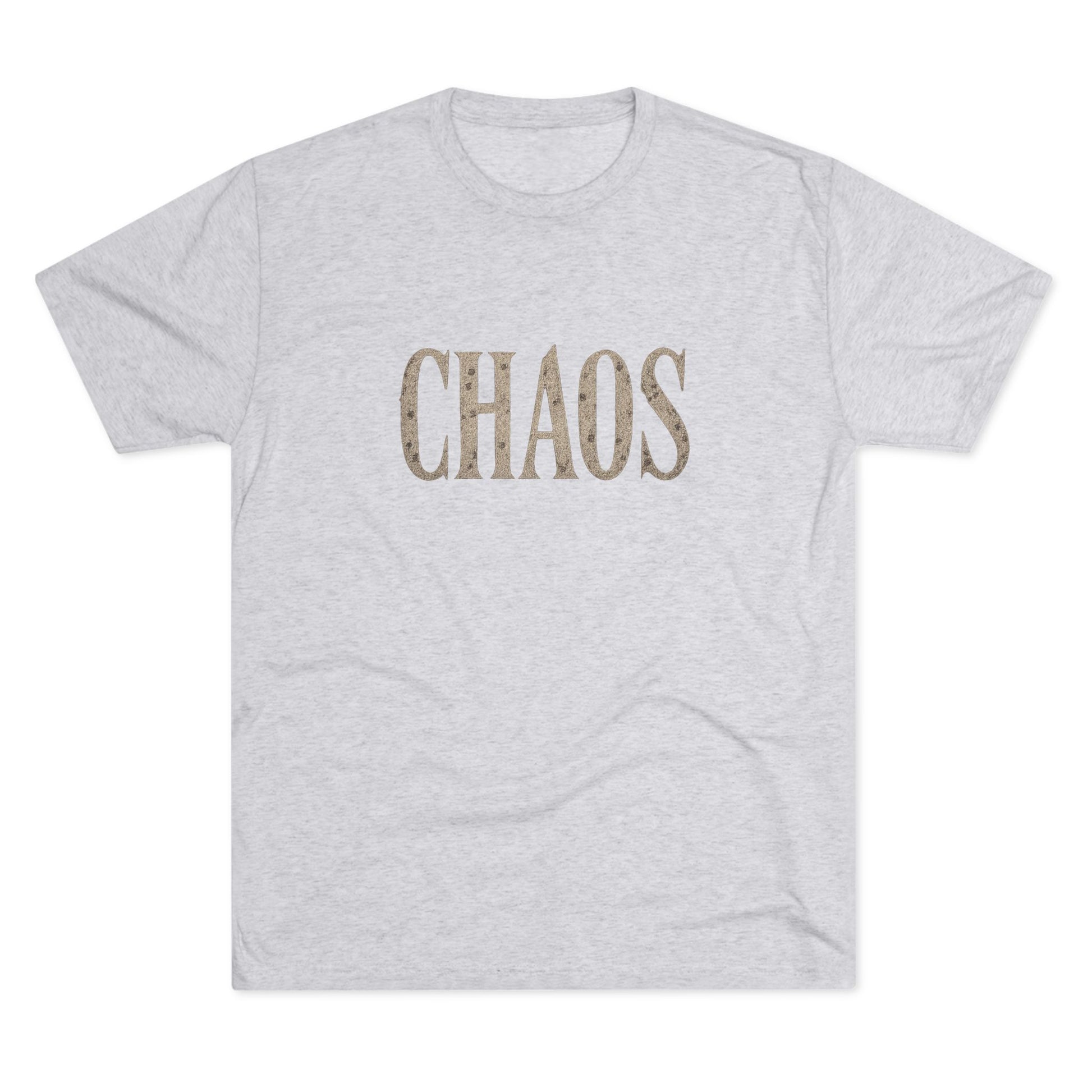 Chaos Unisex Crew Tee - Casual Style, Everyday Wear, Gift for Friends, Fun Fashion Statement, Relaxed Vibes