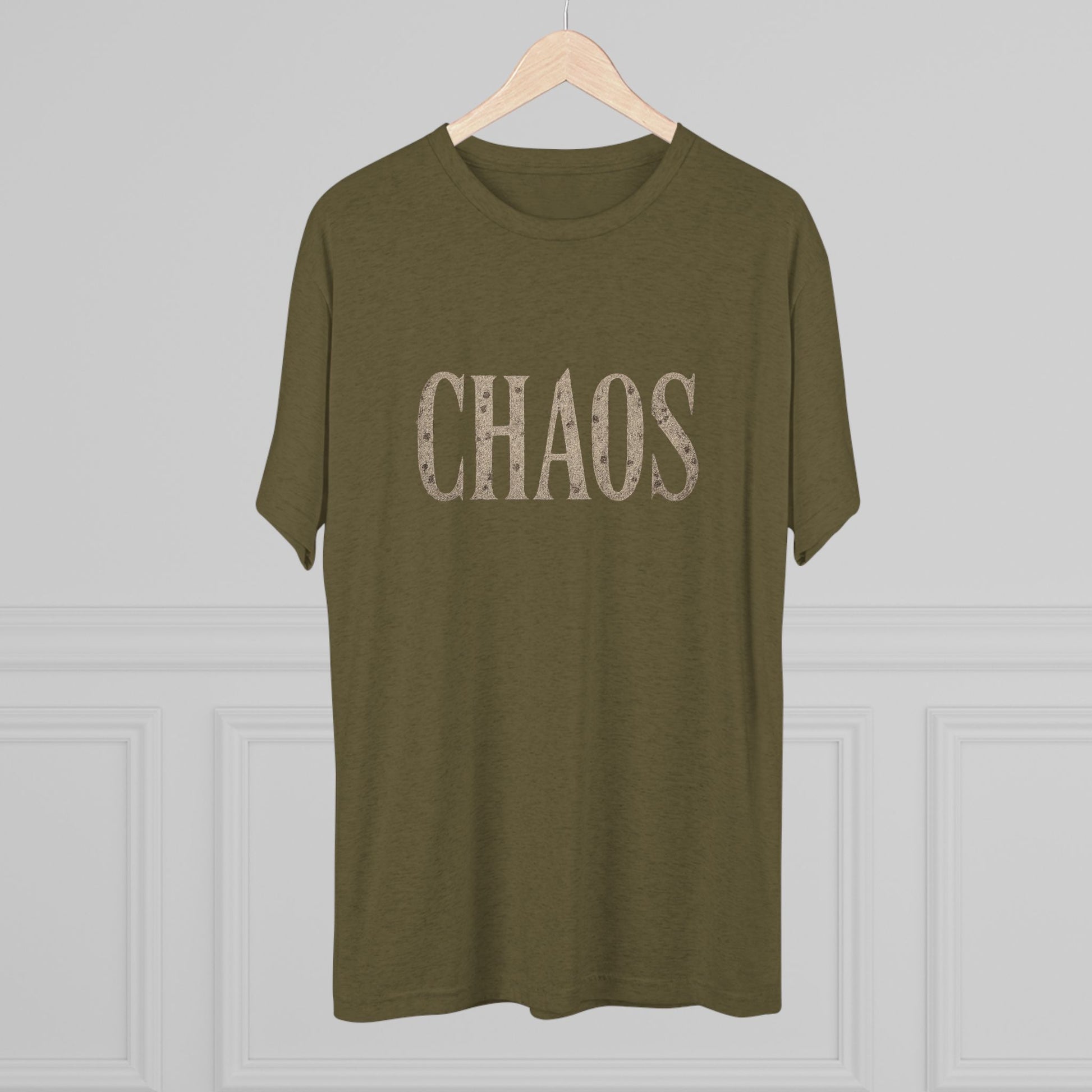Chaos Unisex Crew Tee - Casual Style, Everyday Wear, Gift for Friends, Fun Fashion Statement, Relaxed Vibes