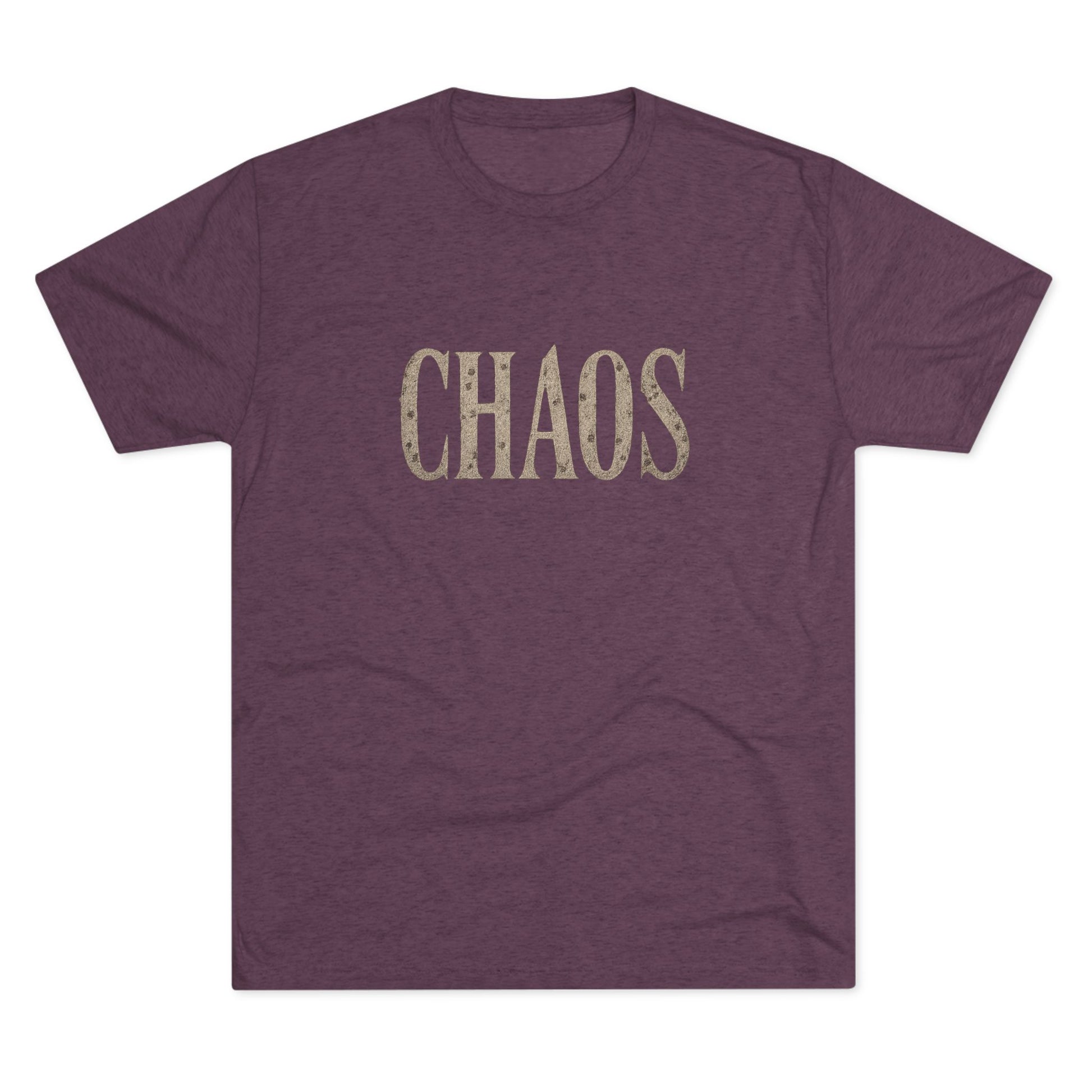 Chaos Unisex Crew Tee - Casual Style, Everyday Wear, Gift for Friends, Fun Fashion Statement, Relaxed Vibes