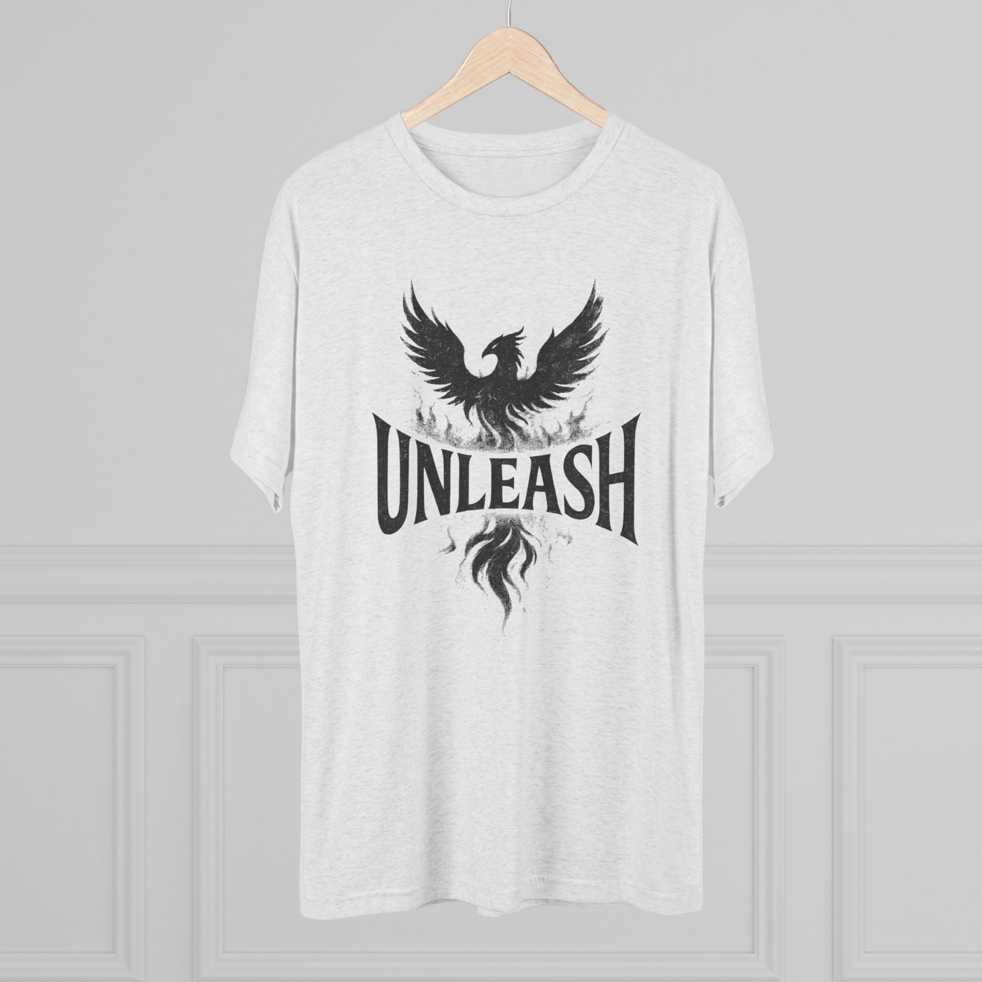 Unleash Your Greatness Phoenix Tee, Motivational T-Shirt, Inspirational Gift, Unisex Crew Neck Shirt, Phoenix Graphic Tee, Everyday Casual Wear