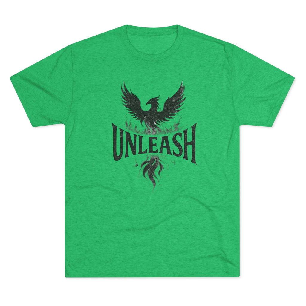 Unleash Your Greatness Phoenix Tee, Motivational T-Shirt, Inspirational Gift, Unisex Crew Neck Shirt, Phoenix Graphic Tee, Everyday Casual Wear