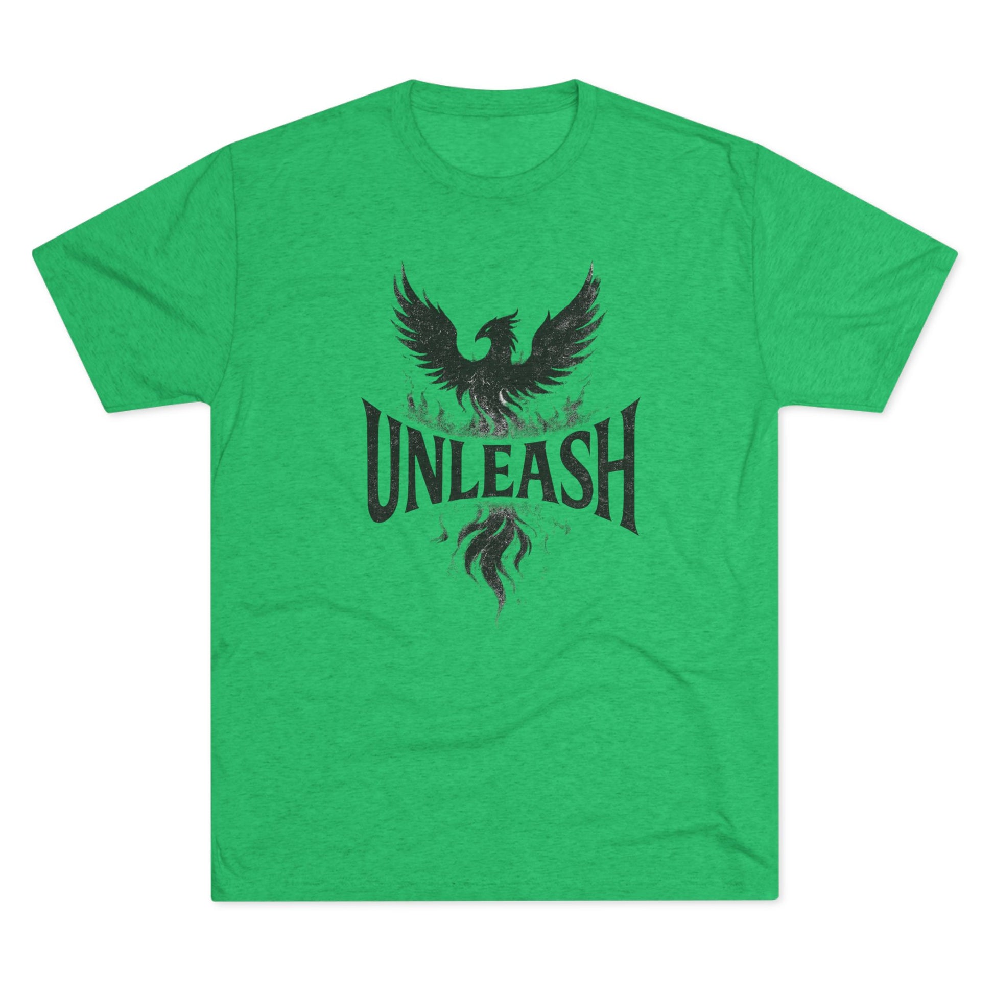 Unleash Your Greatness Phoenix Tee, Motivational T-Shirt, Inspirational Gift, Unisex Crew Neck Shirt, Phoenix Graphic Tee, Everyday Casual Wear