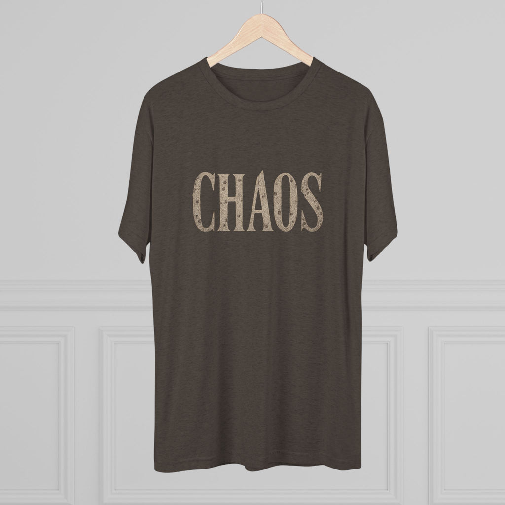 Chaos Unisex Crew Tee - Casual Style, Everyday Wear, Gift for Friends, Fun Fashion Statement, Relaxed Vibes