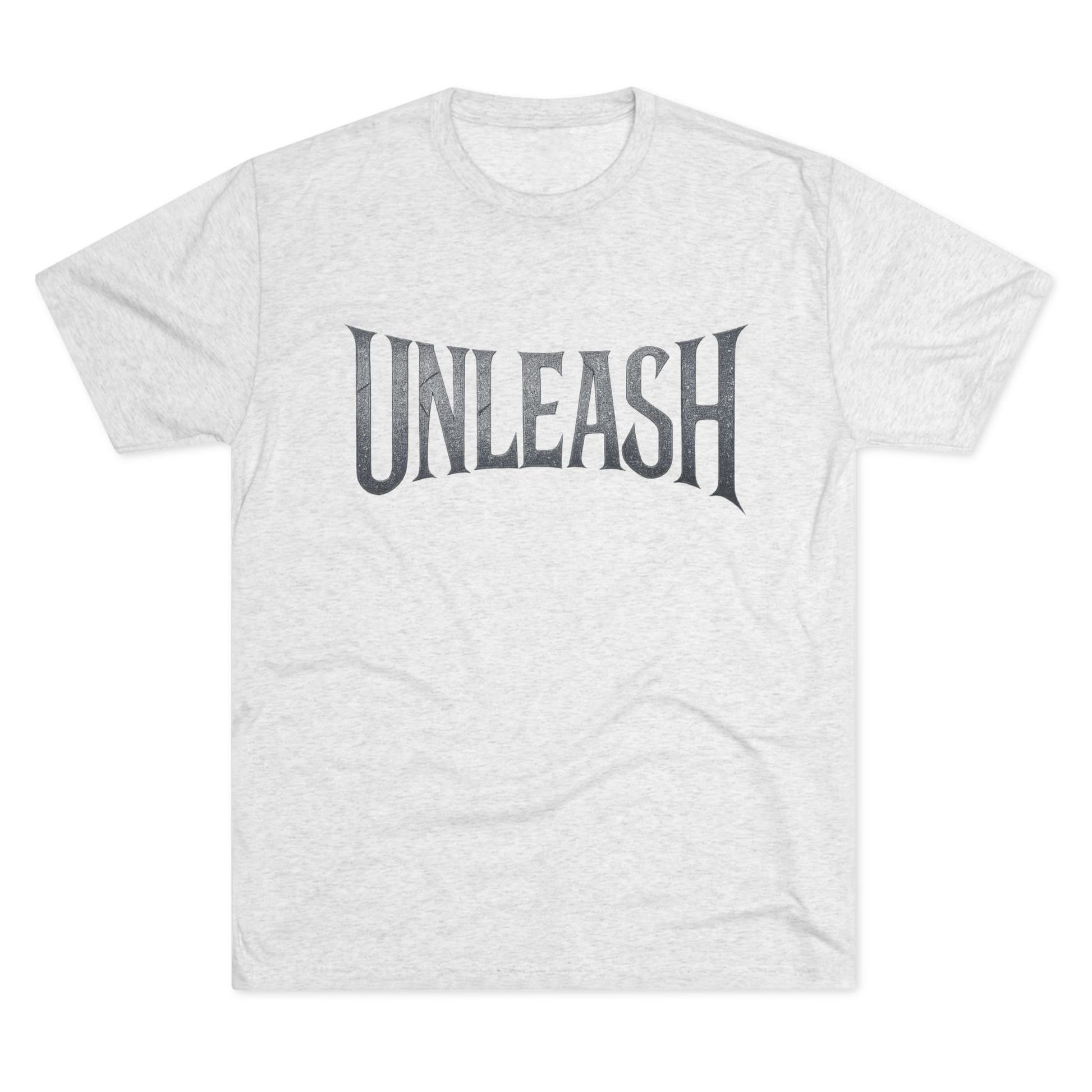 Unleash Empowerment Unisex Tshirt Crew Printed Tee Shirt - Unleash Your Potential, Comfortable Tee, Soft Blend Shirt, Motivational Tee, Gift for Fitness Enthusiast