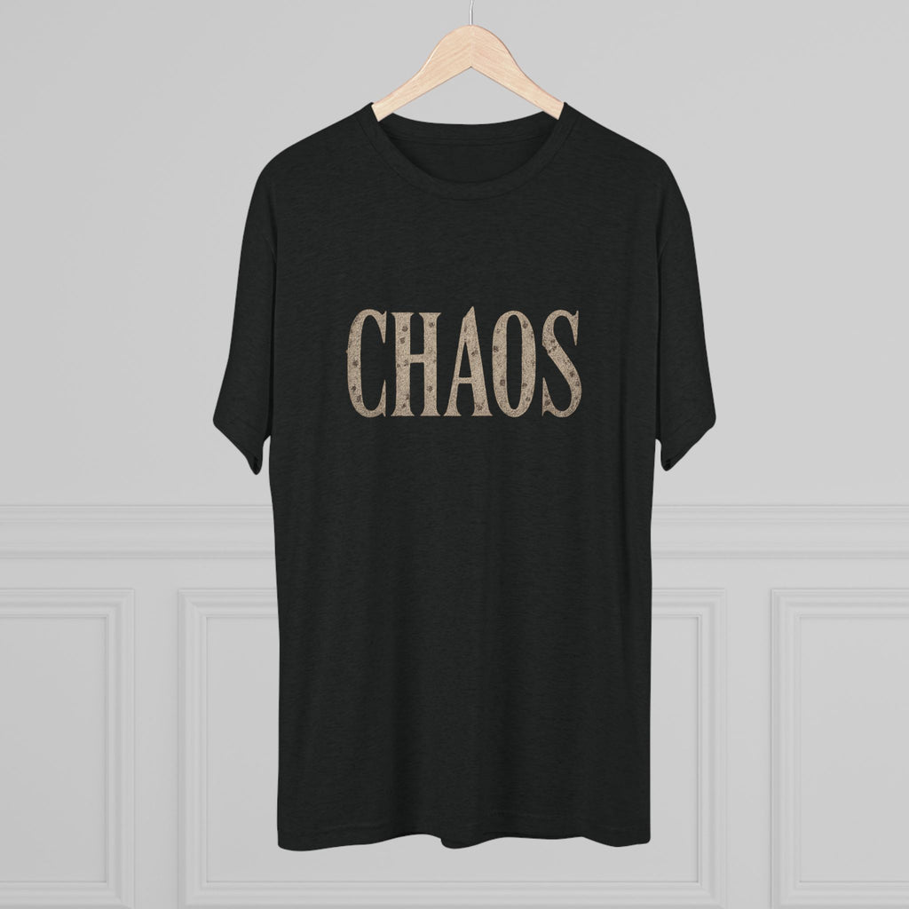 Chaos Unisex Crew Tee - Casual Style, Everyday Wear, Gift for Friends, Fun Fashion Statement, Relaxed Vibes