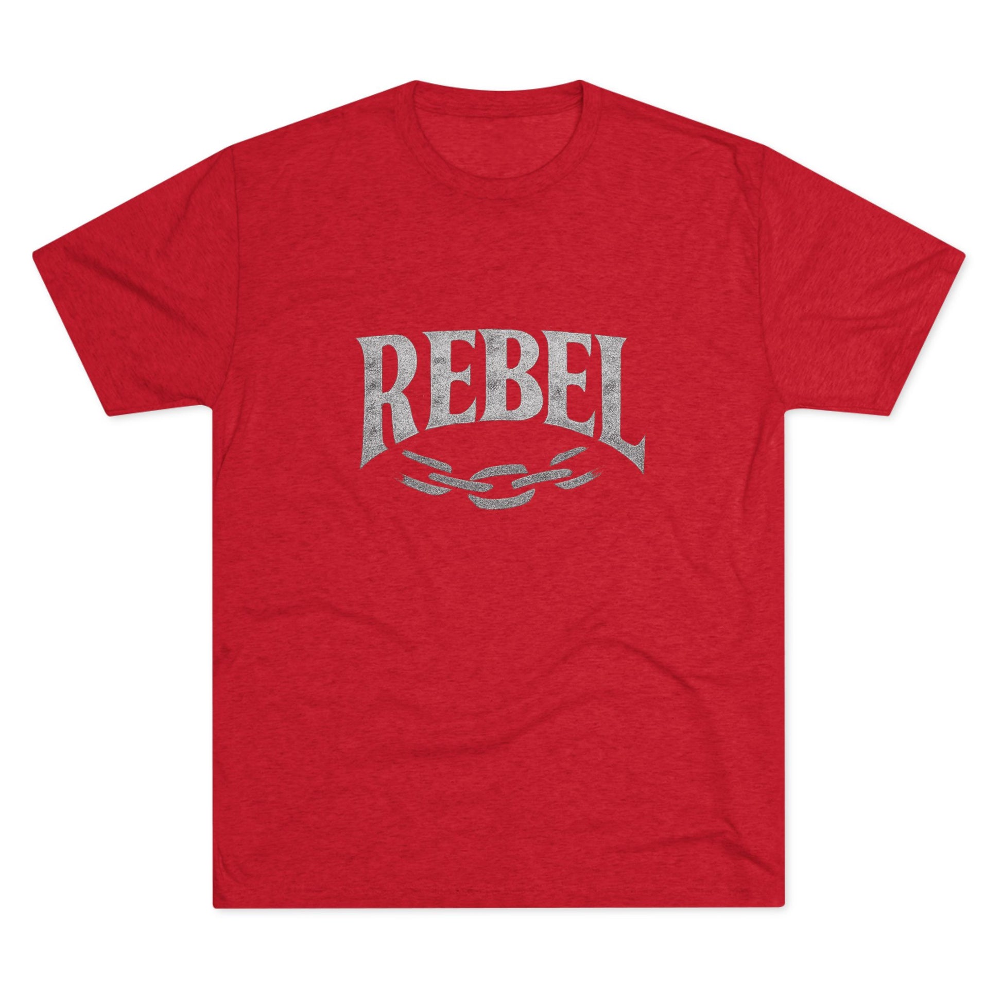 Rebel UnisexUnisex Tee Tri-Blend Printed Tee Shirt, Vintage Style Shirt, Graphic Tee for Men and Women, Casual Wear, Gift for Music Lovers, Statement Shirt