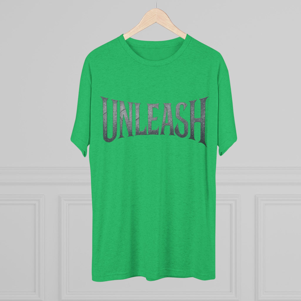 Unleash Empowerment Unisex Tshirt Crew Printed Tee Shirt - Unleash Your Potential, Comfortable Tee, Soft Blend Shirt, Motivational Tee, Gift for Fitness Enthusiast