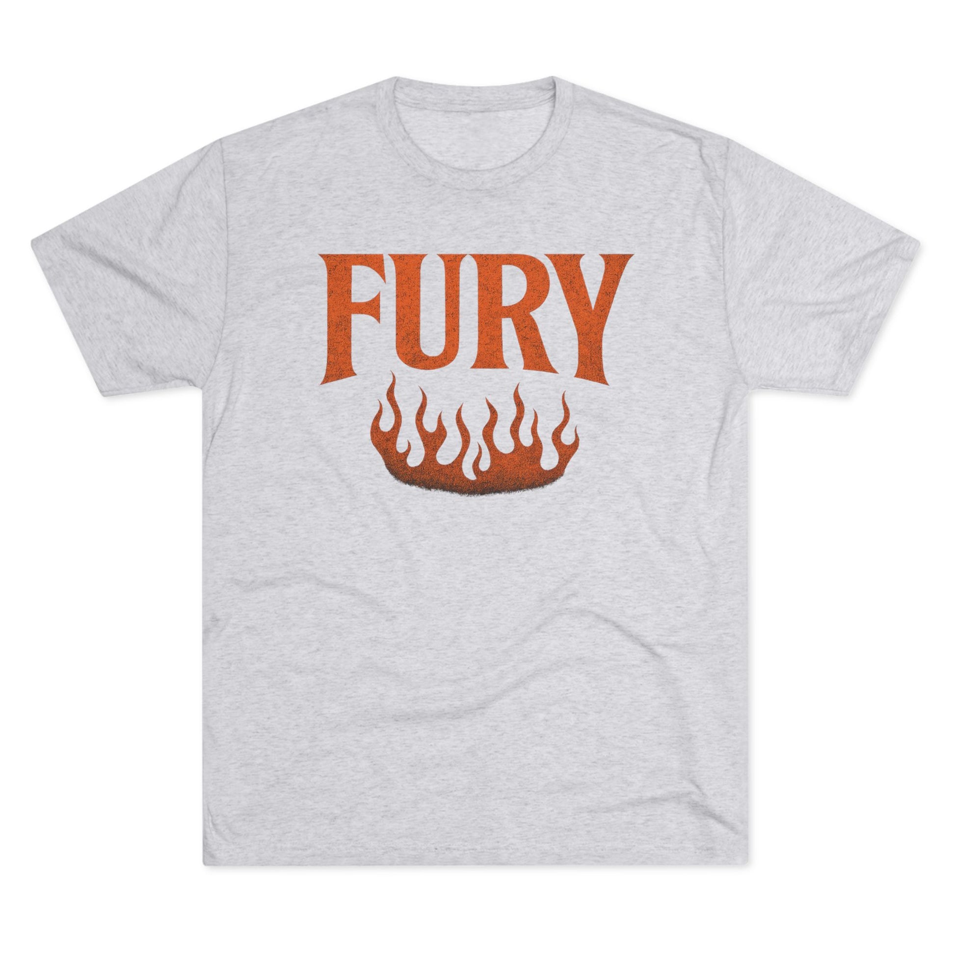 Fury Unisex Tri-Blend Crew Tee, Graphic Tee, Casual Wear, Gift for Him, T-Shirt for Friends, Summer Style, Everyday Comfort