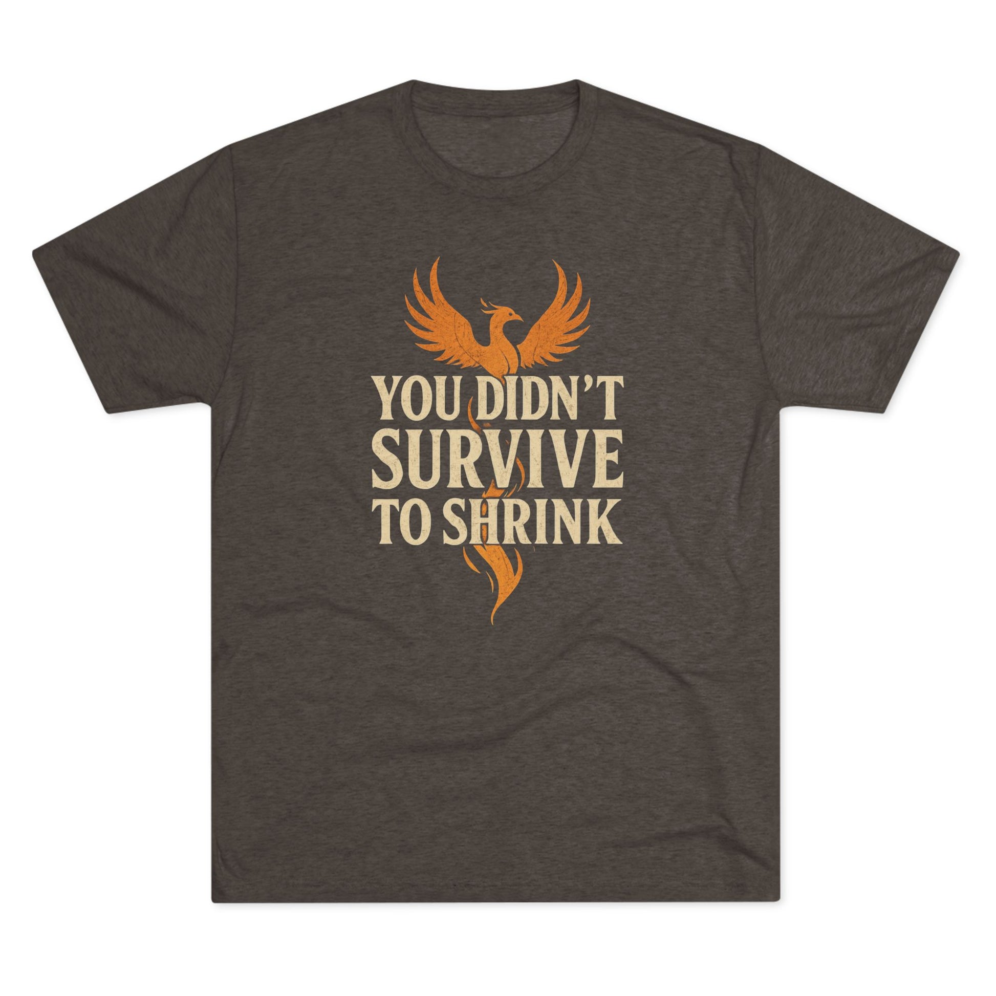 You Didn't Survive to Shrink Phoenix Motivational Crew Tee - Unisex Inspirational T-Shirt, Gift for Friends, Fitness Lovers, Empowerment Apparel, Birthday Gift, [...]