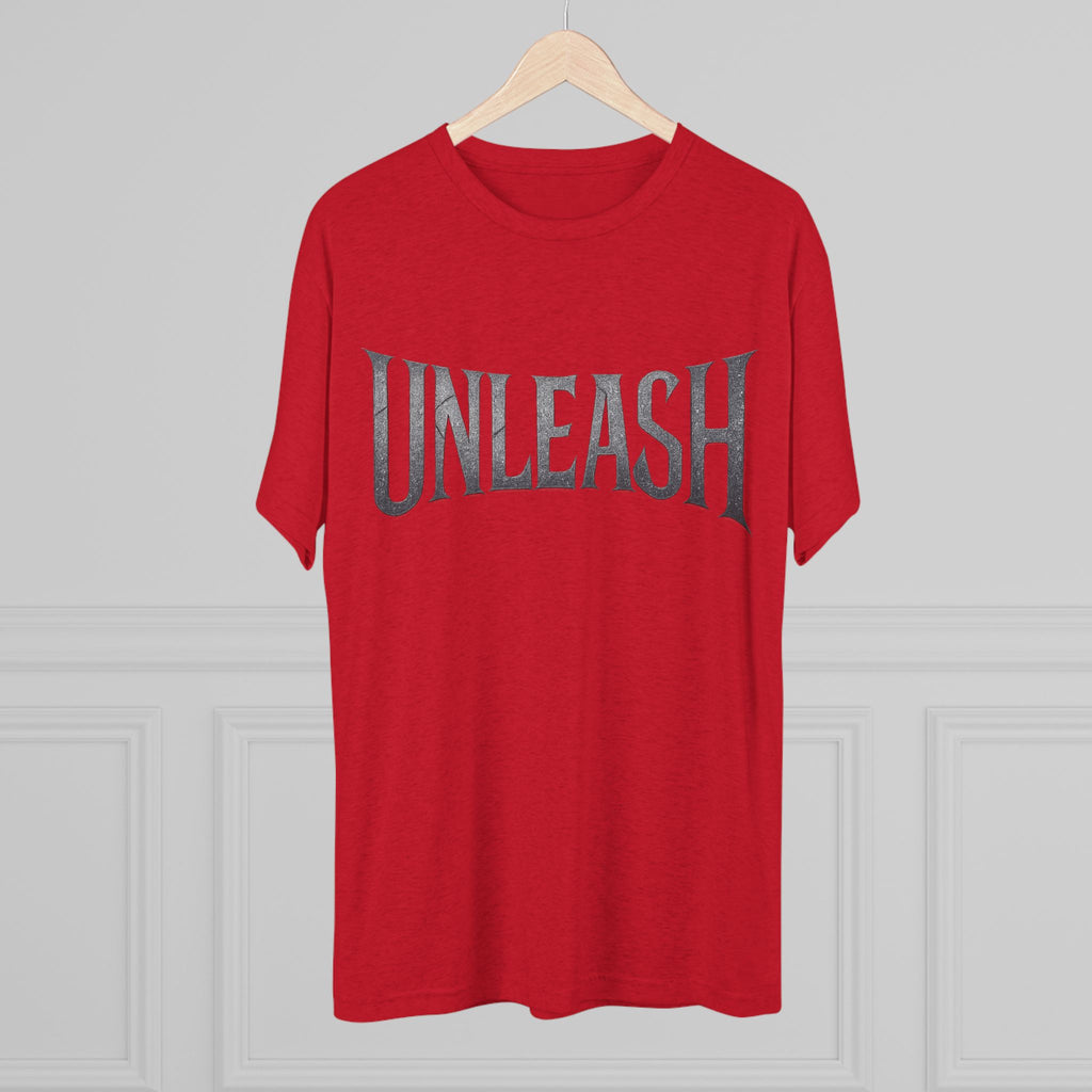 Unleash Empowerment Unisex Tshirt Crew Printed Tee Shirt - Unleash Your Potential, Comfortable Tee, Soft Blend Shirt, Motivational Tee, Gift for Fitness Enthusiast