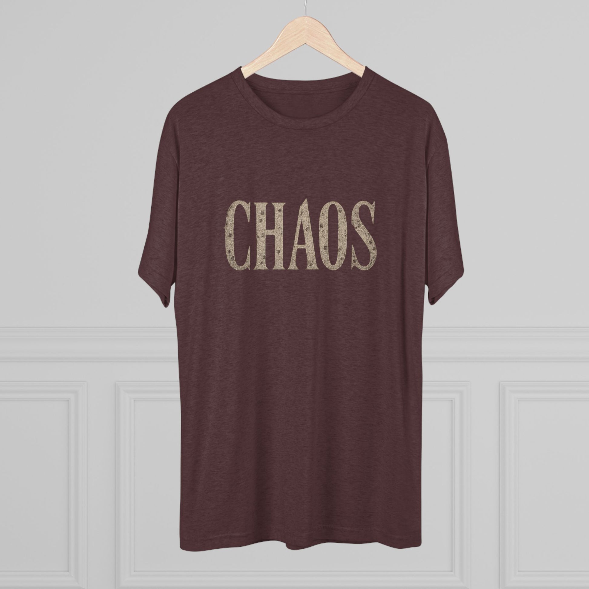 Chaos Unisex Crew Tee - Casual Style, Everyday Wear, Gift for Friends, Fun Fashion Statement, Relaxed Vibes