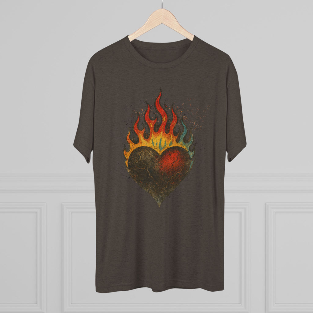 Heartburned Unisex Tee | Graphic Tee for Music Lovers, Festival Fashion, Casual Wear, Gift for Him/Her, Unique Graphic Shirt
