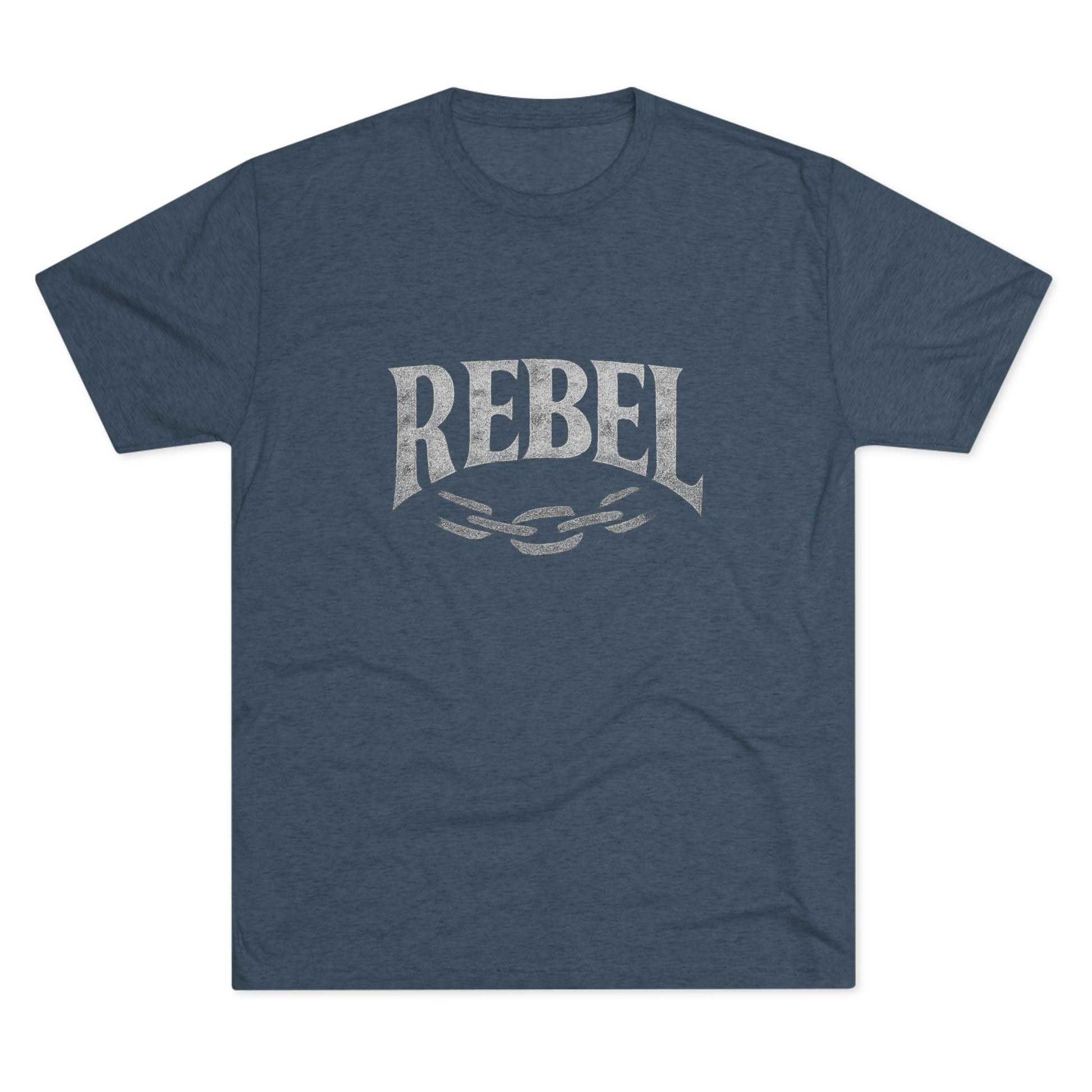 Rebel UnisexUnisex Tee Tri-Blend Printed Tee Shirt, Vintage Style Shirt, Graphic Tee for Men and Women, Casual Wear, Gift for Music Lovers, Statement Shirt
