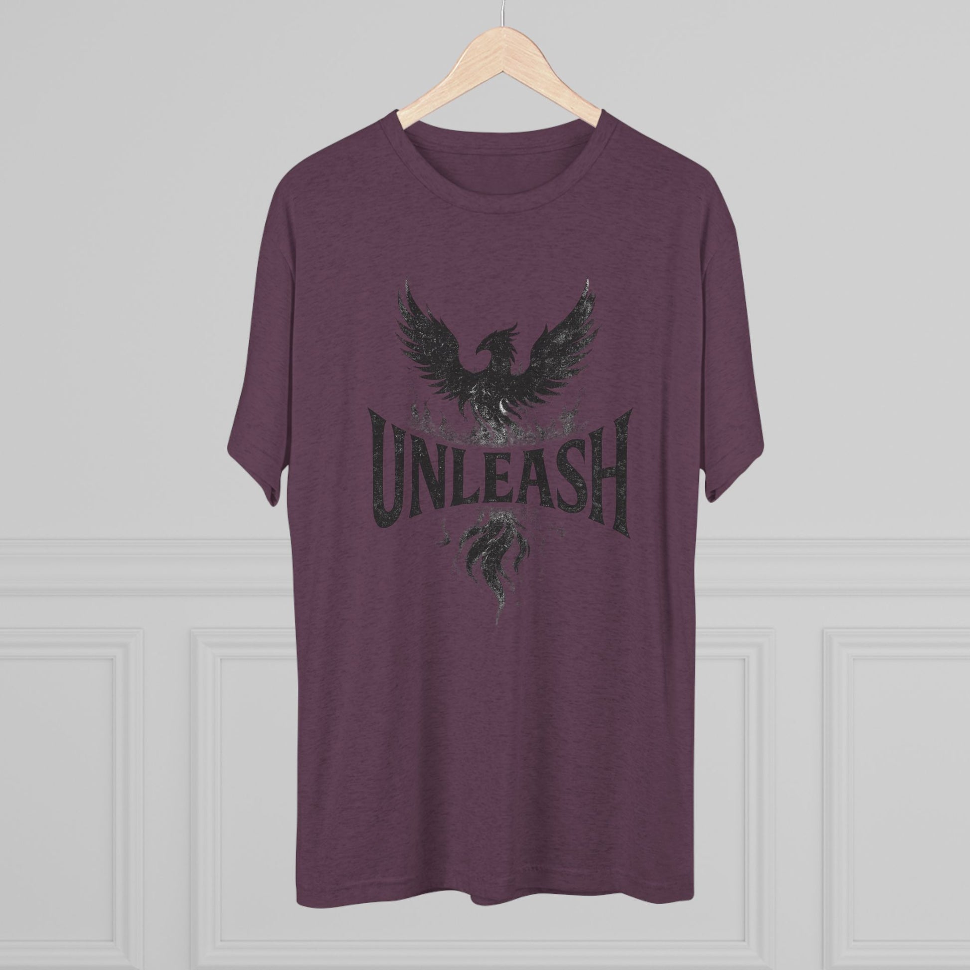 Unleash Your Greatness Phoenix Tee, Motivational T-Shirt, Inspirational Gift, Unisex Crew Neck Shirt, Phoenix Graphic Tee, Everyday Casual Wear