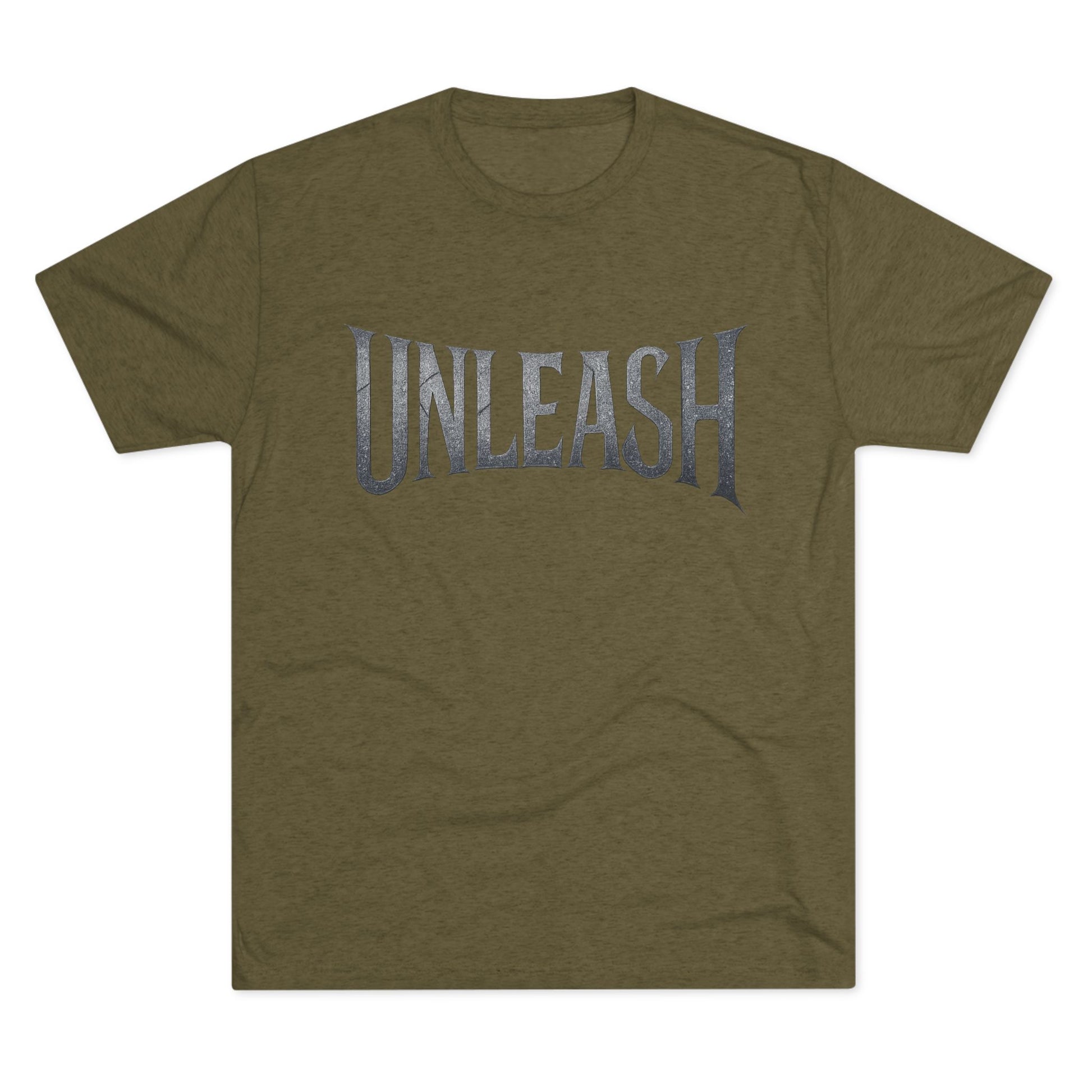 Unleash Empowerment Unisex Tshirt Crew Printed Tee Shirt - Unleash Your Potential, Comfortable Tee, Soft Blend Shirt, Motivational Tee, Gift for Fitness Enthusiast